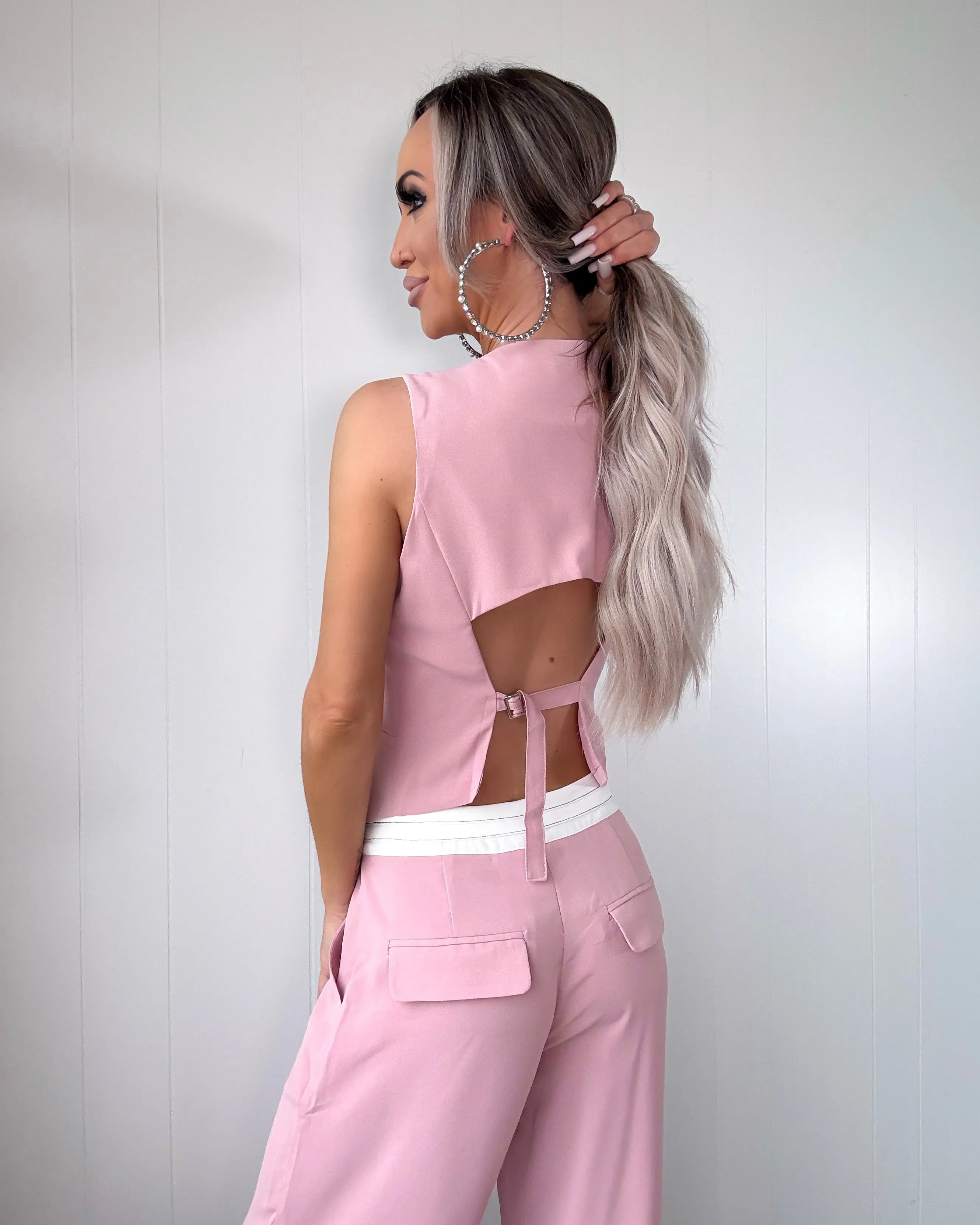 Ensemble de gilet Darling Duo - Mauve