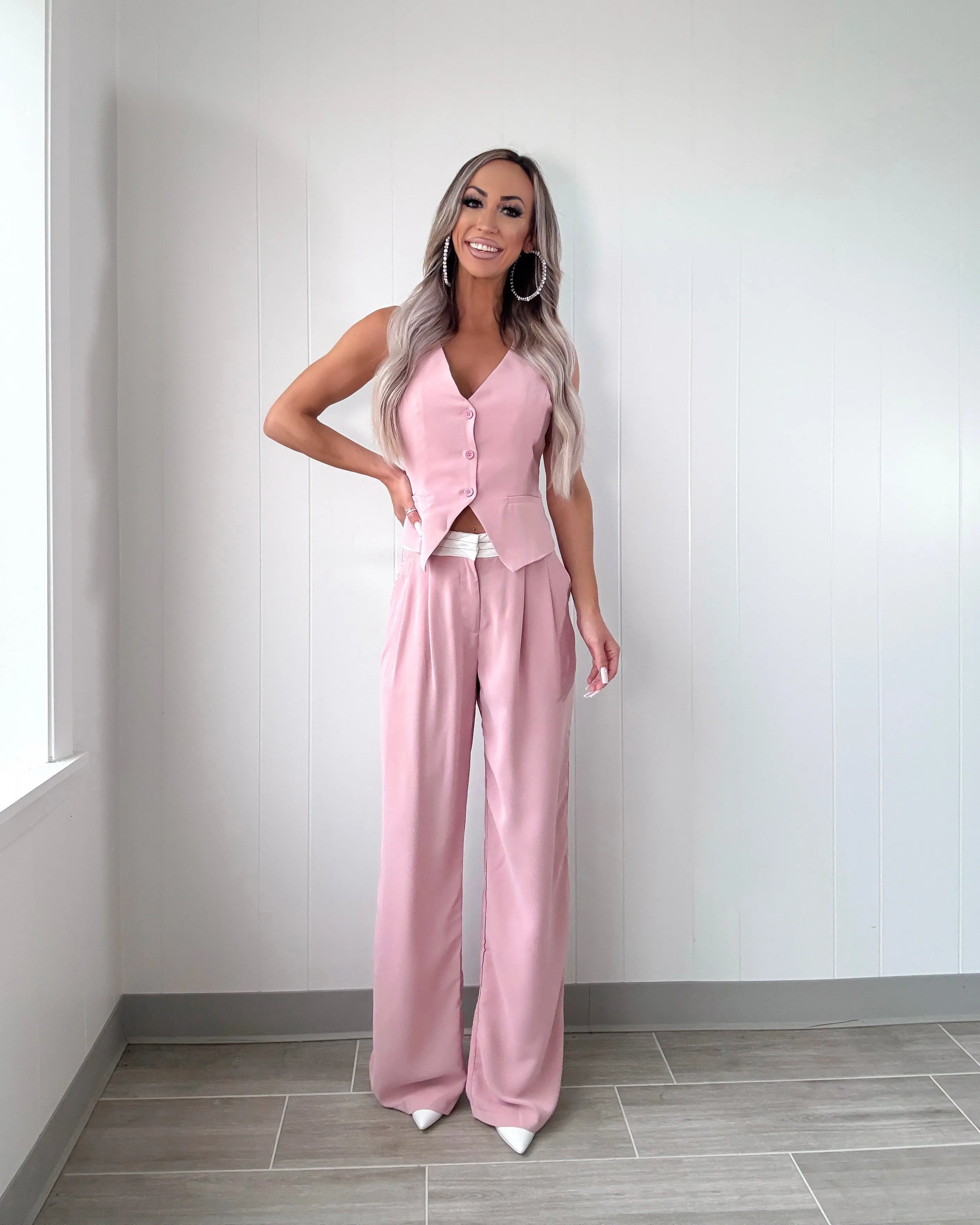 Ensemble de gilet Darling Duo - Mauve