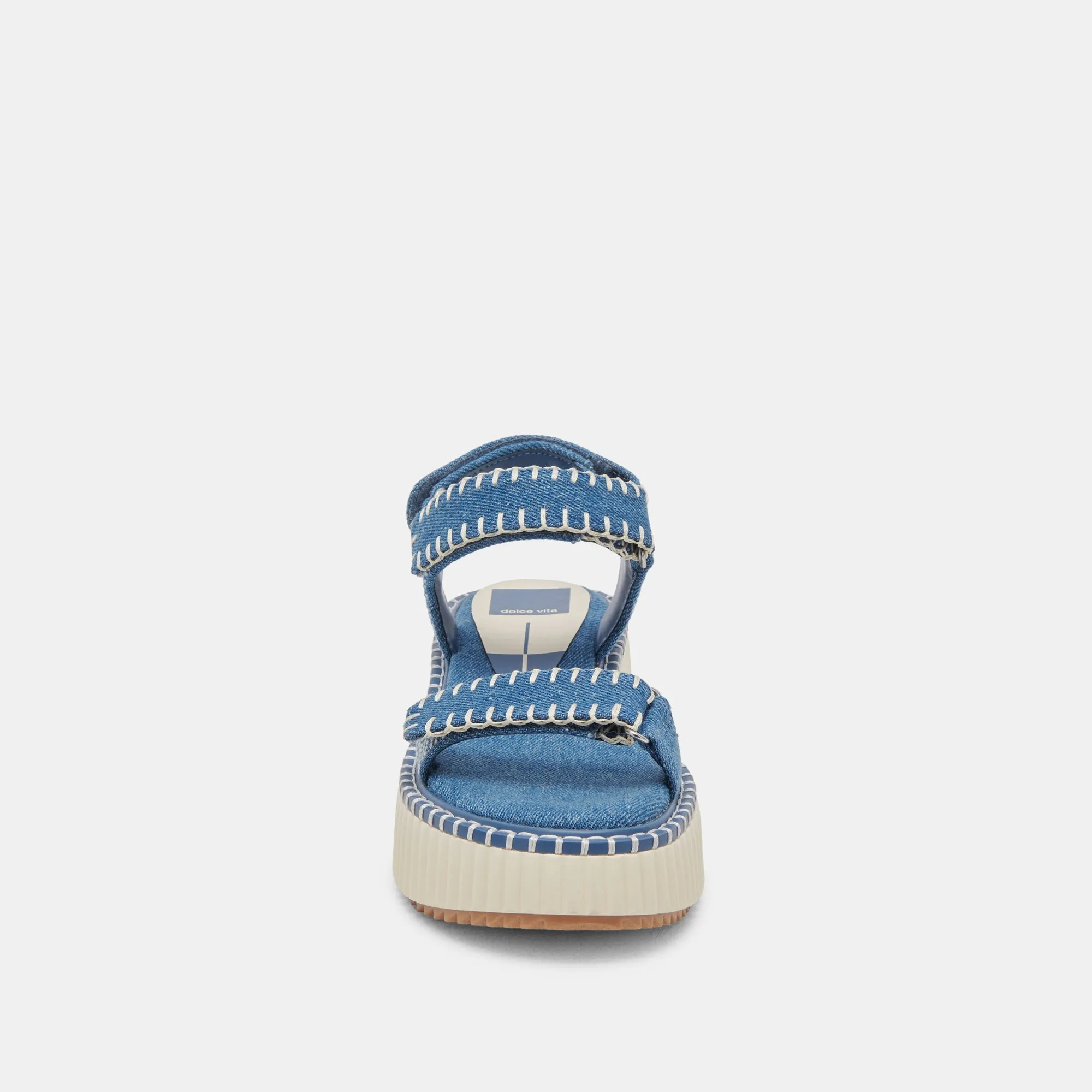 DEBRA SANDALES JEAN BLEU