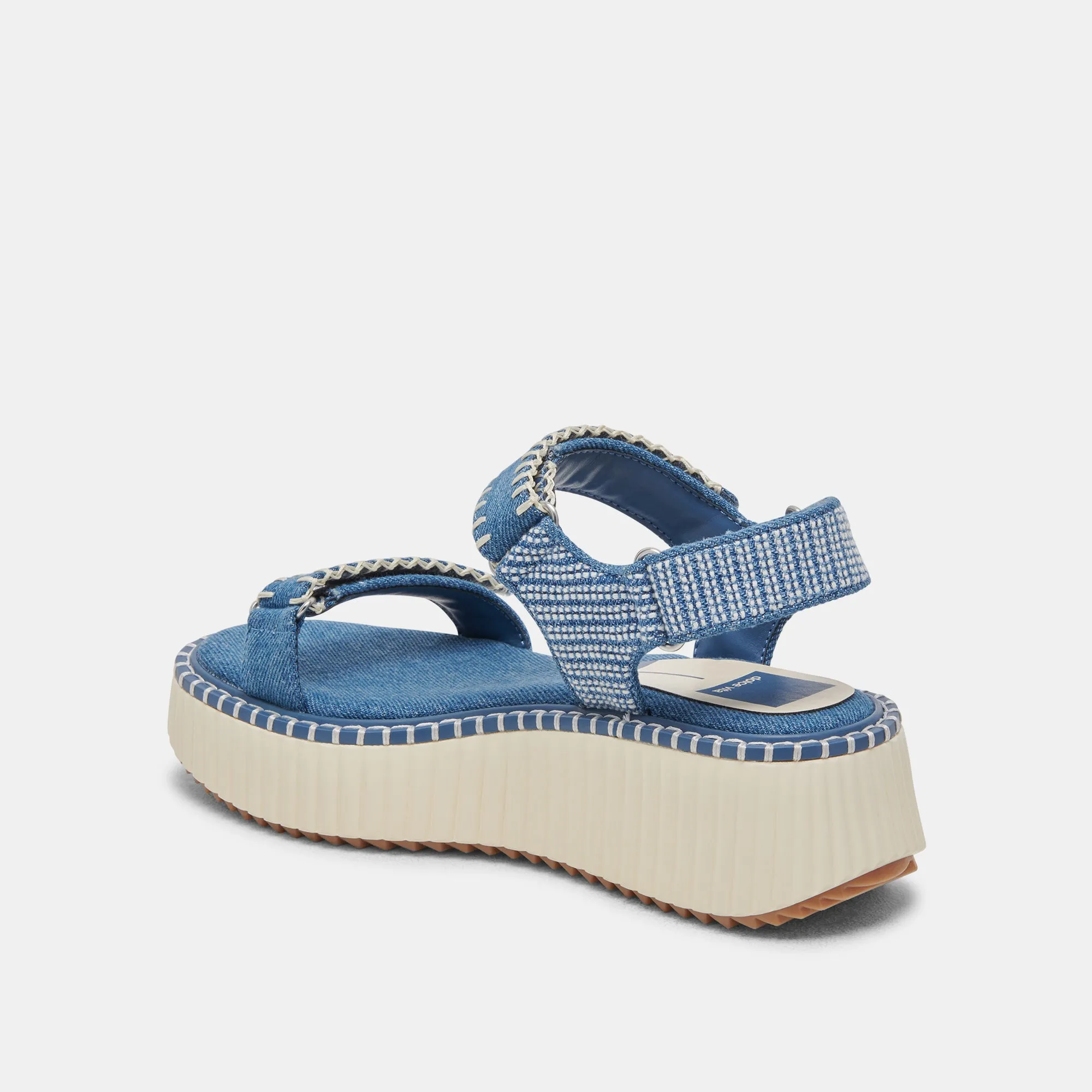 DEBRA SANDALES JEAN BLEU