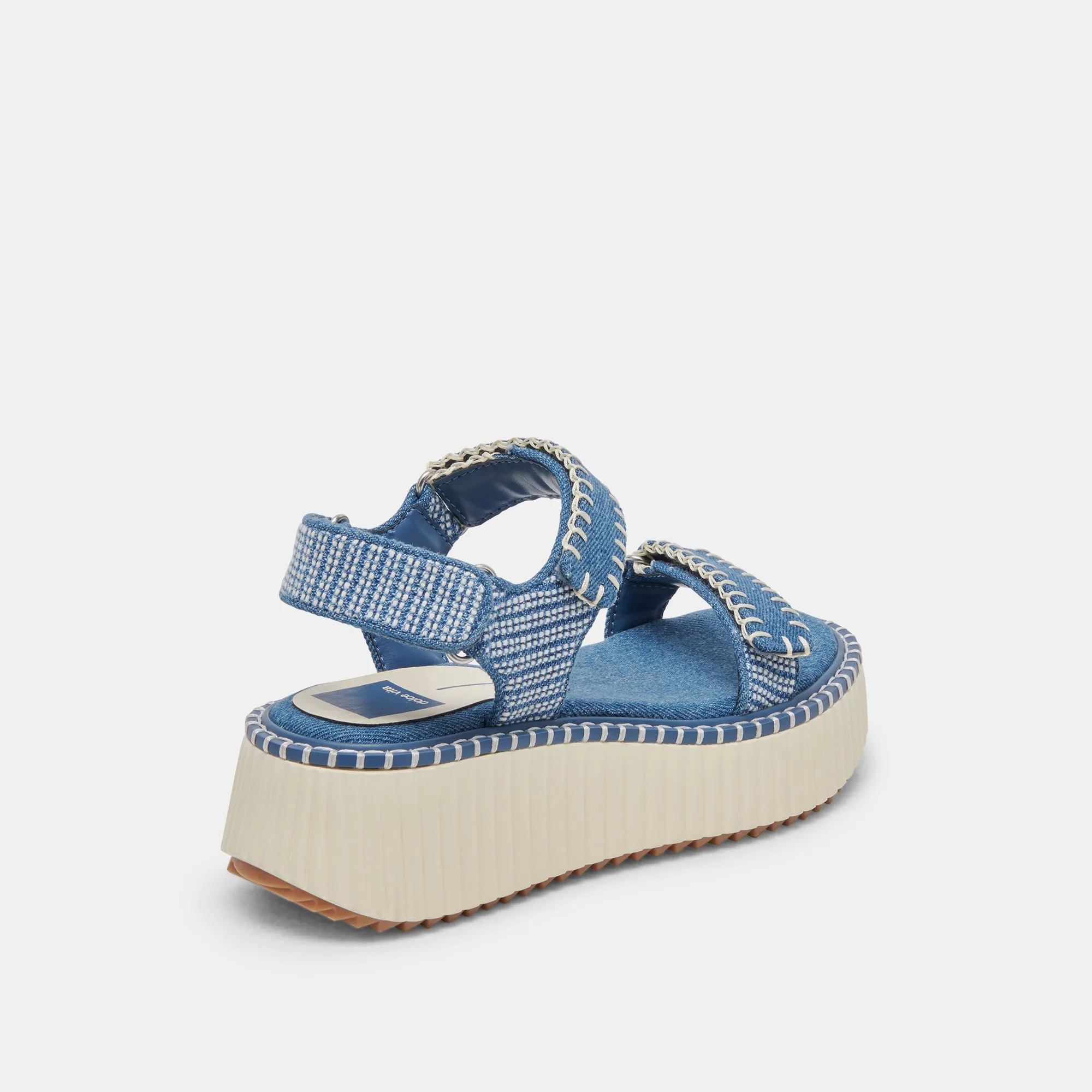 DEBRA SANDALES JEAN BLEU