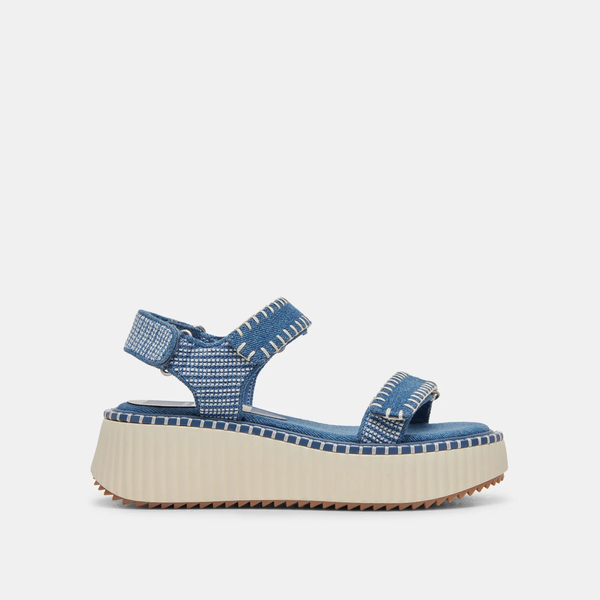 DEBRA SANDALES JEAN BLEU