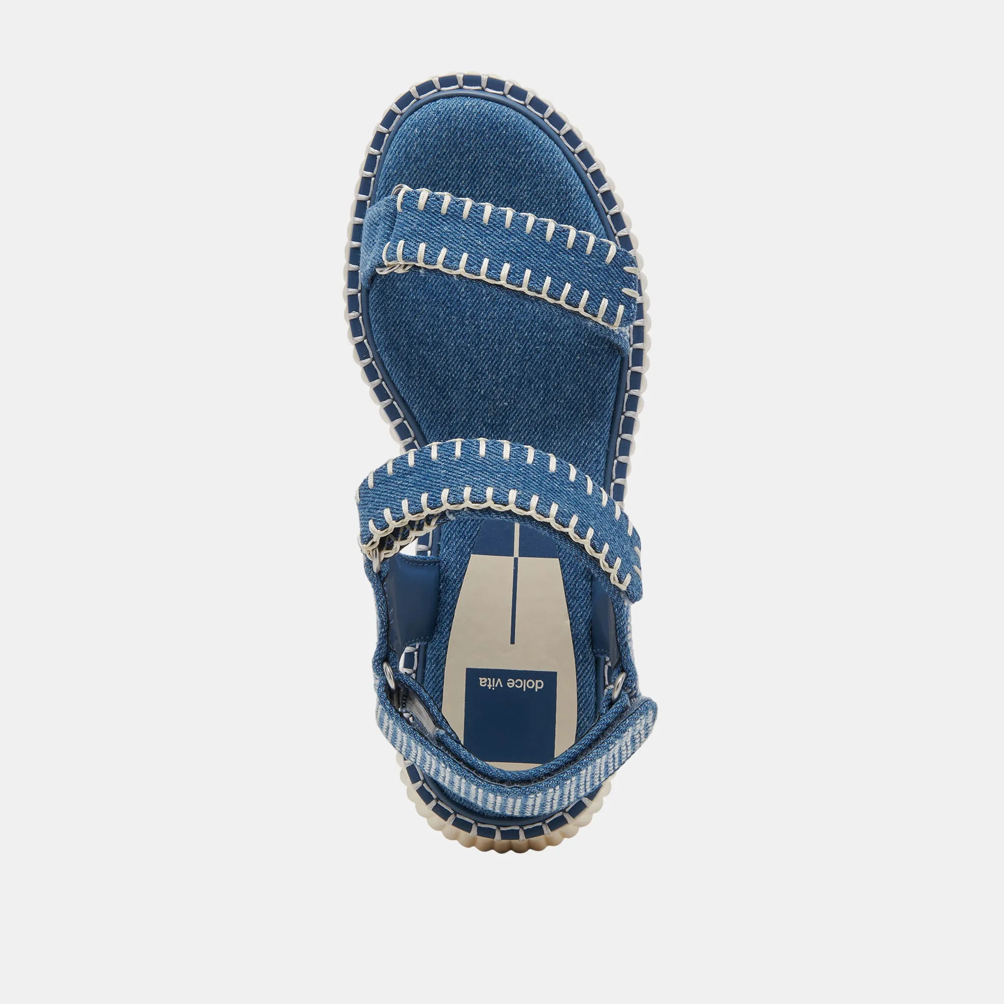 DEBRA SANDALES JEAN BLEU