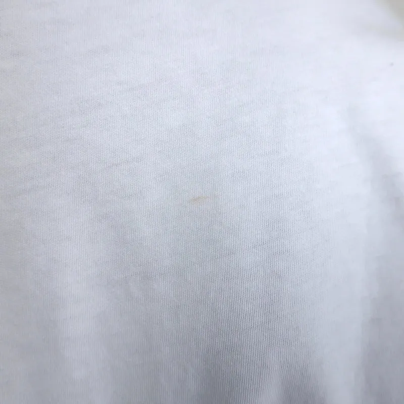 Derek Lam 10 Crosby Eva T-shirt à manches bouffantes en coton blanc Taille S
