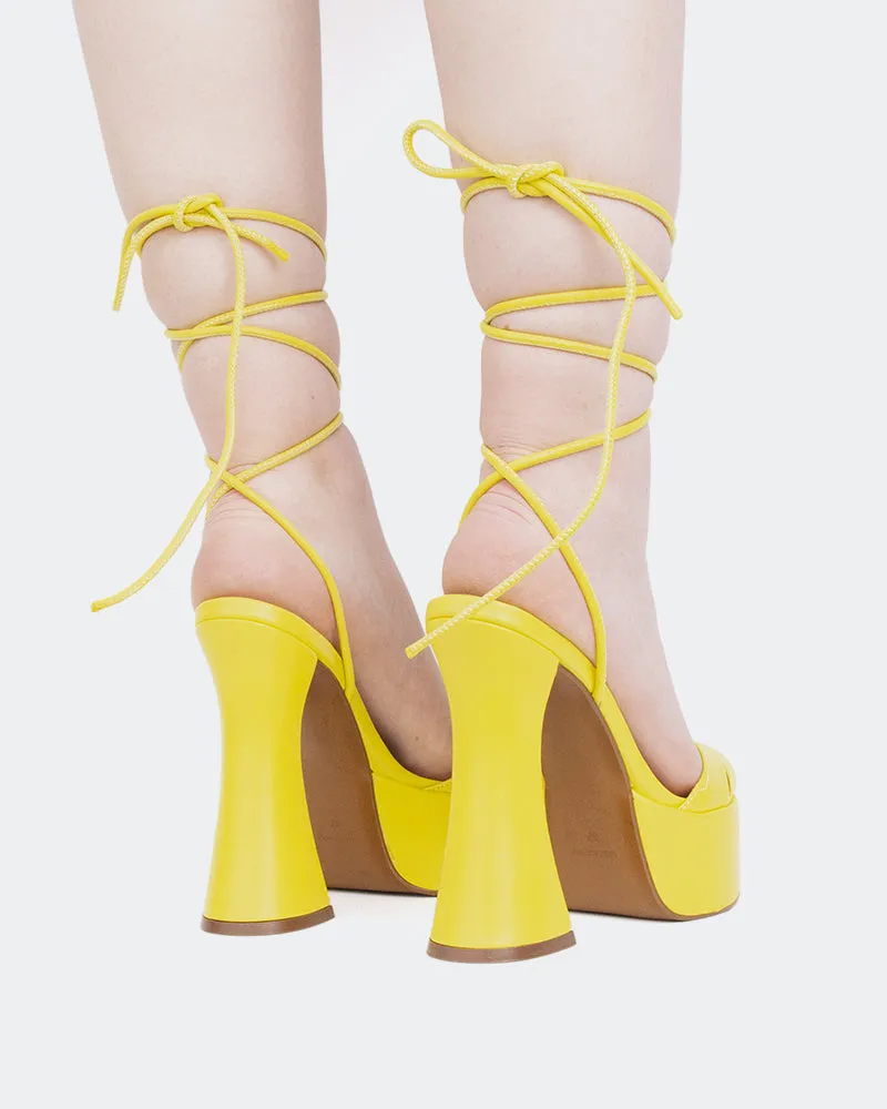Cuir jaune désert