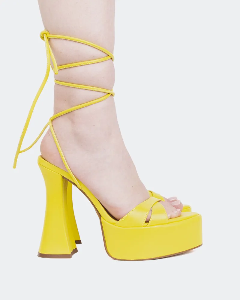 Cuir jaune désert