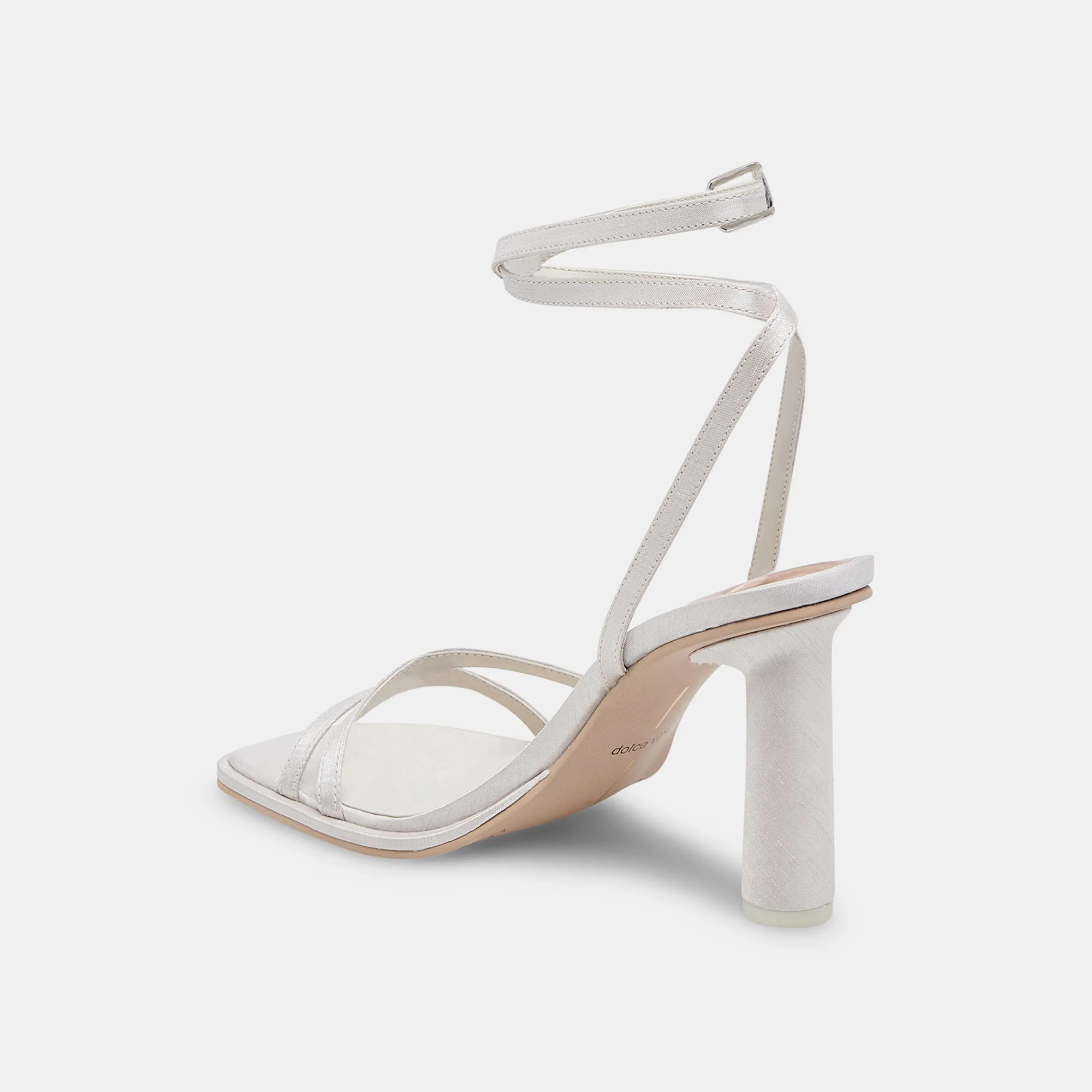 TALONS DISERE BLANC SATIN