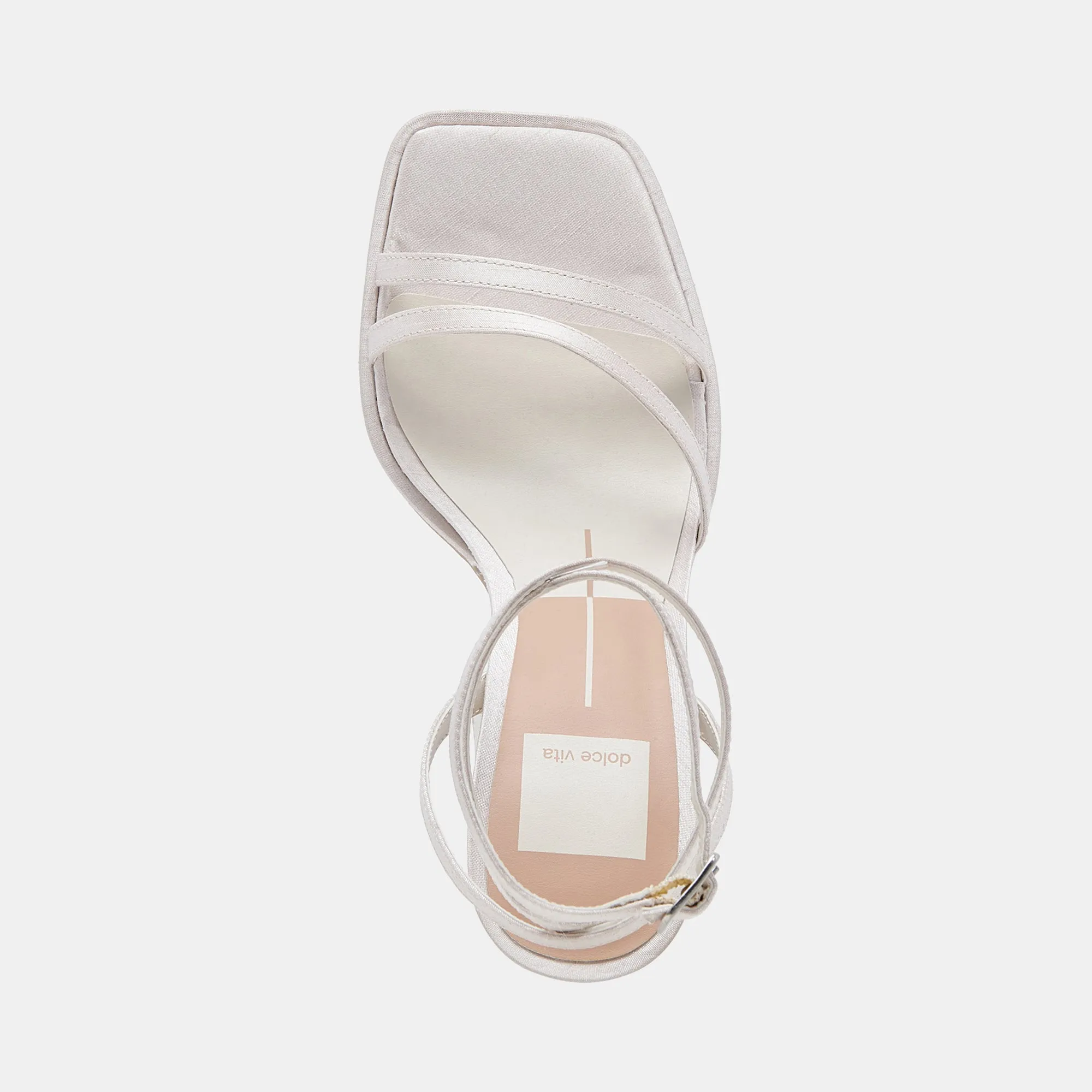 TALONS DISERE BLANC SATIN
