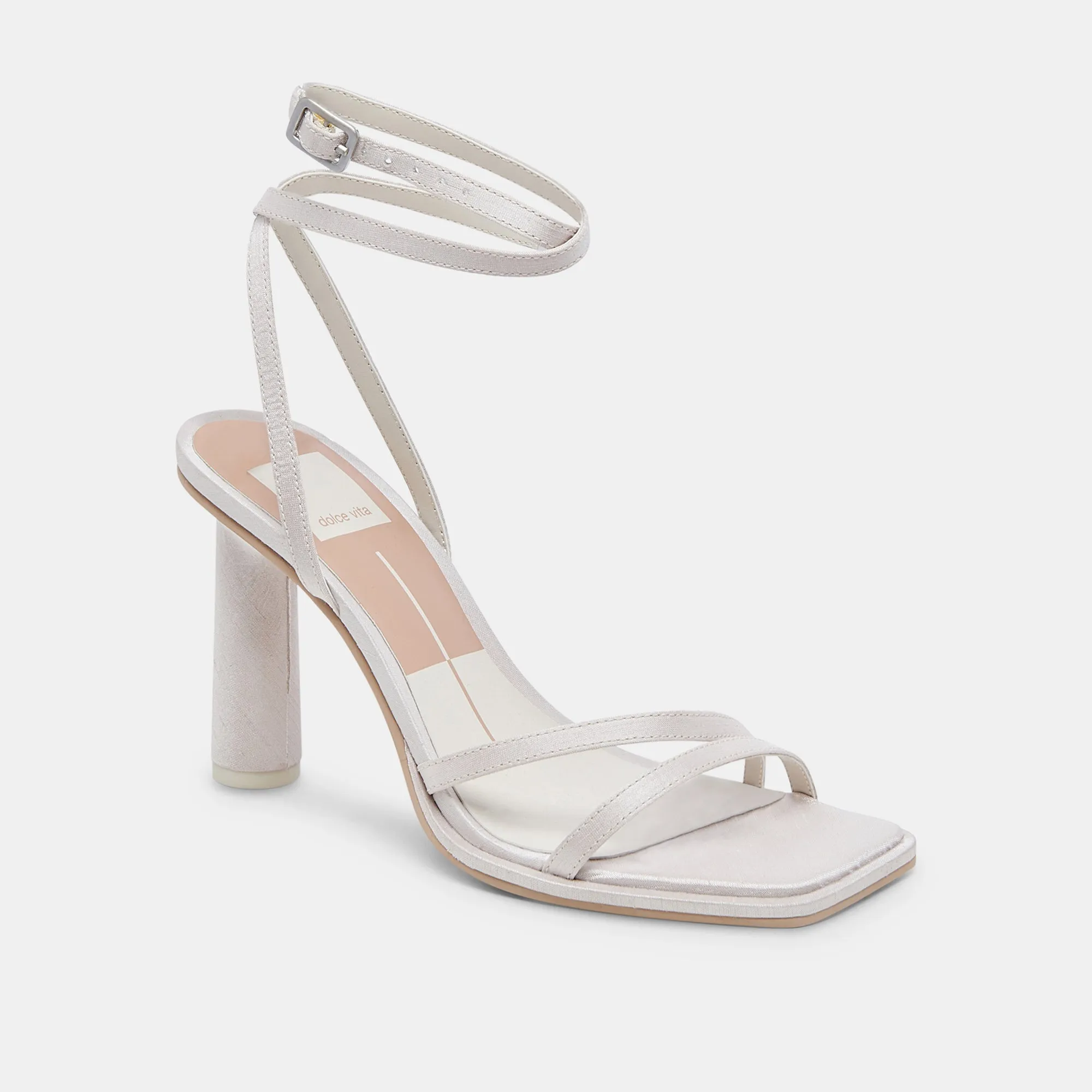 TALONS DISERE BLANC SATIN