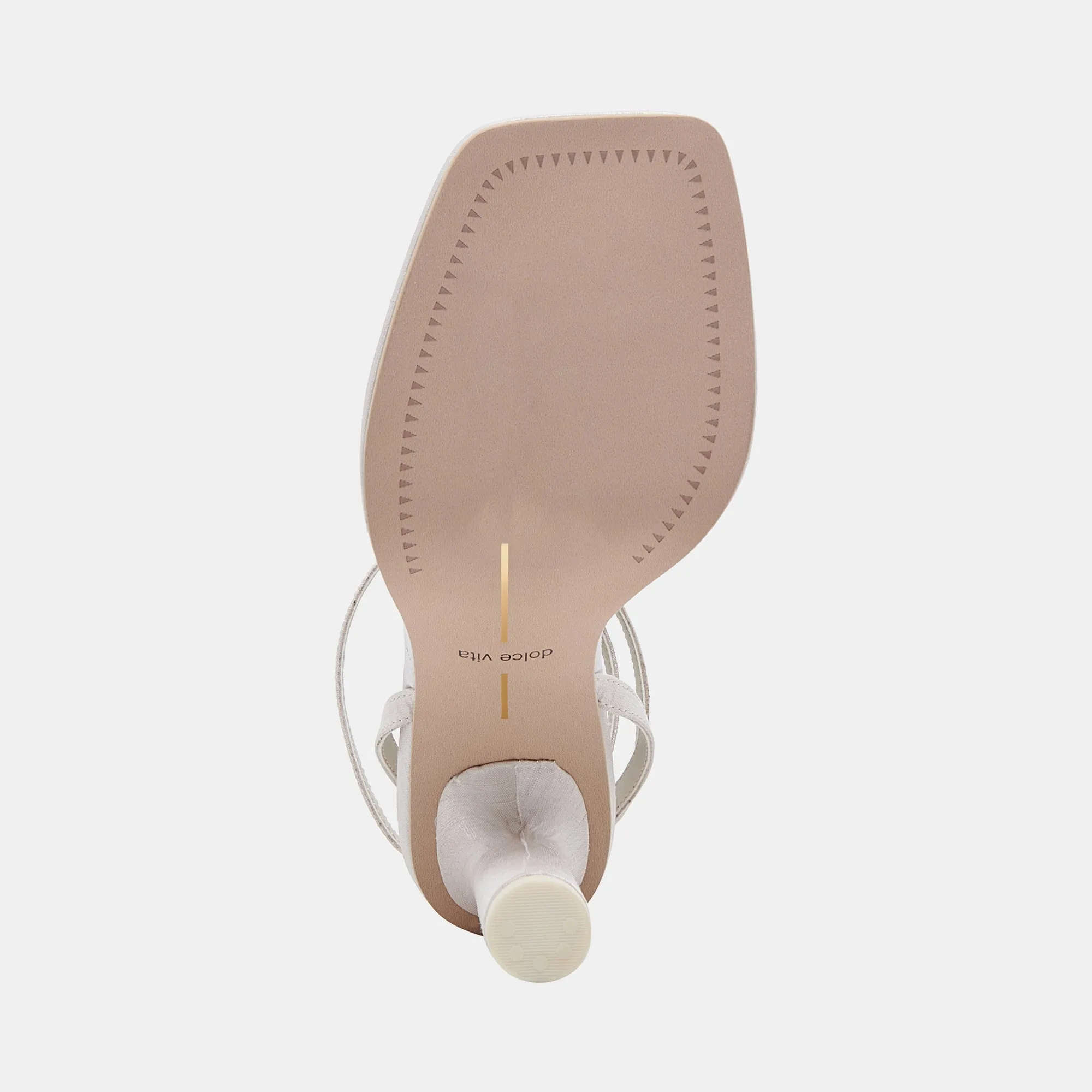 TALONS DISERE BLANC SATIN