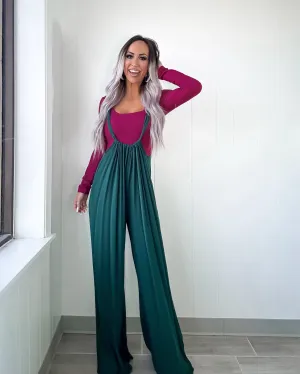 DOORBUSTER Green Suspender Jumpsuit