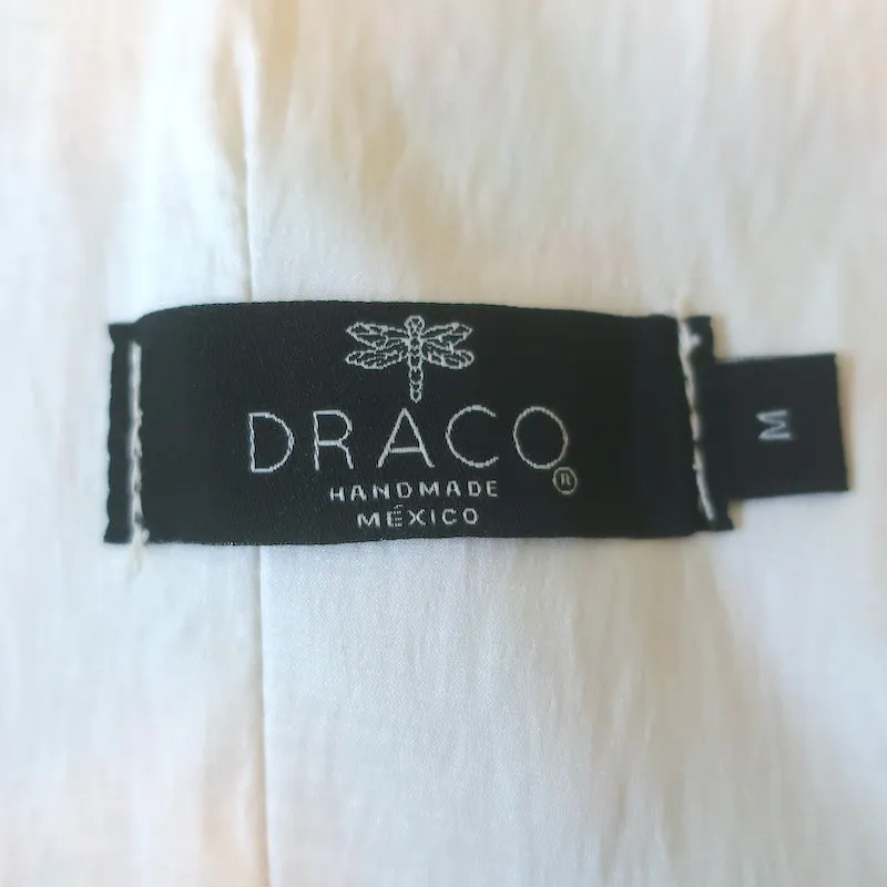 Haut court brodé Draco à dos nu Crème/Multicolore Taille Moyenne