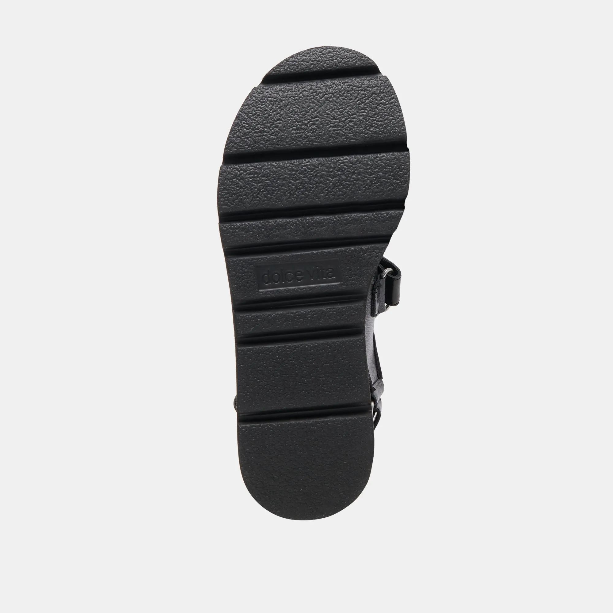 SANDALES DUBAI MIDNIGHT CRINKLE PATENT