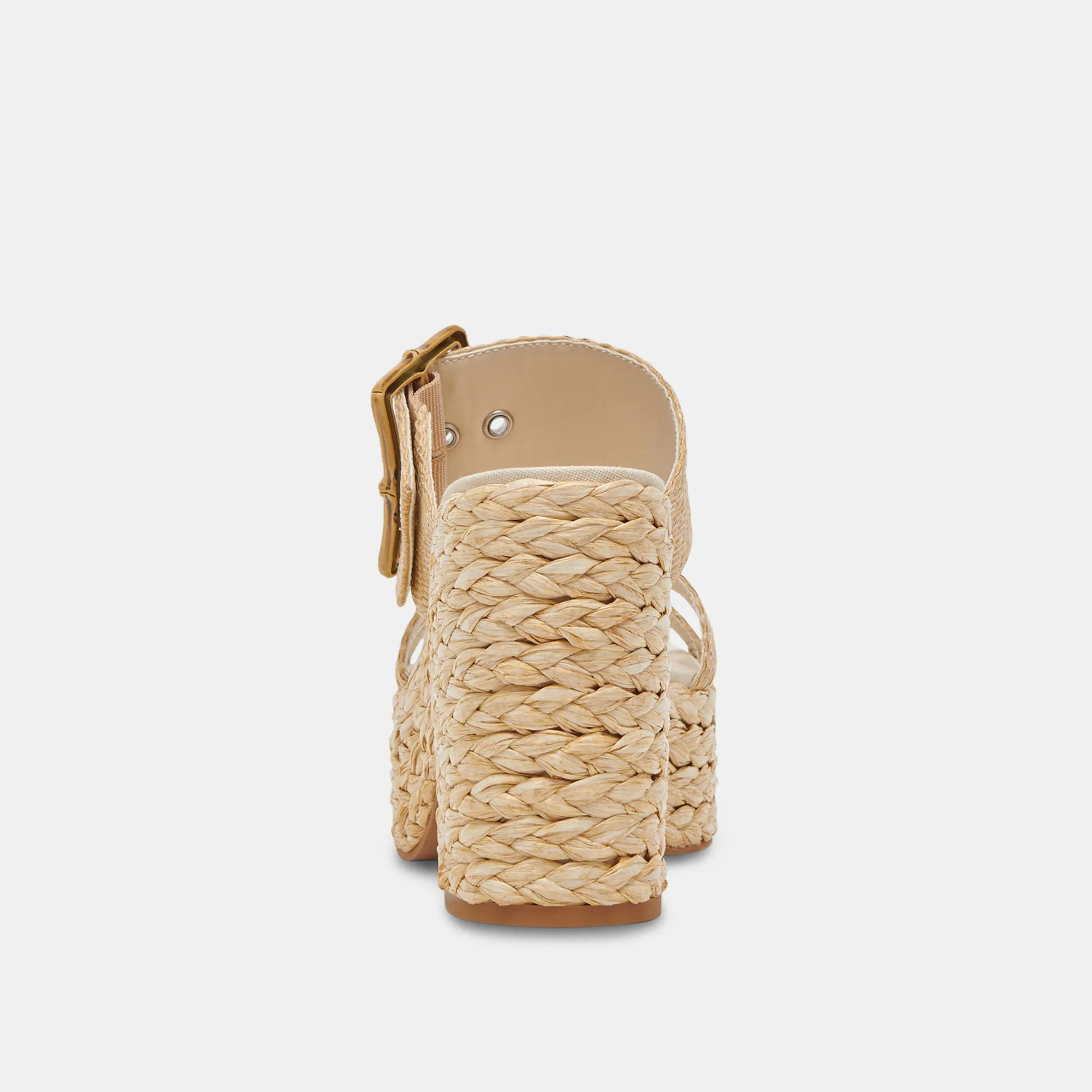 EDWINA TALONS LT RAFFIA NATUREL