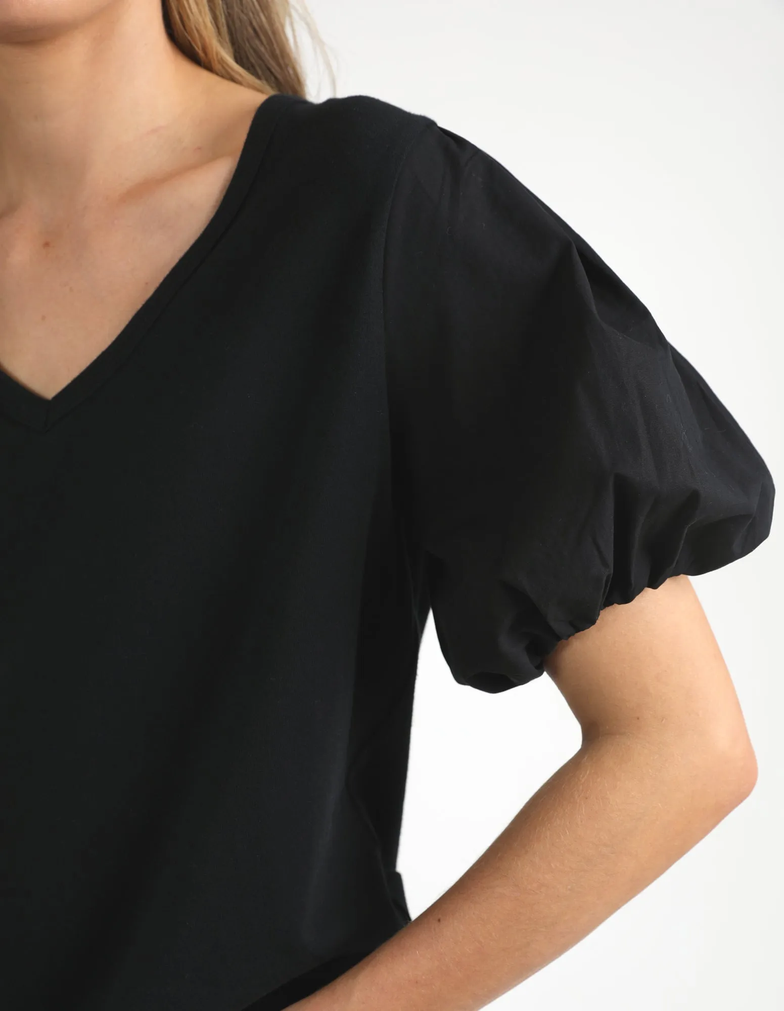 T-shirt Elm Joy Printemps/Été Noir