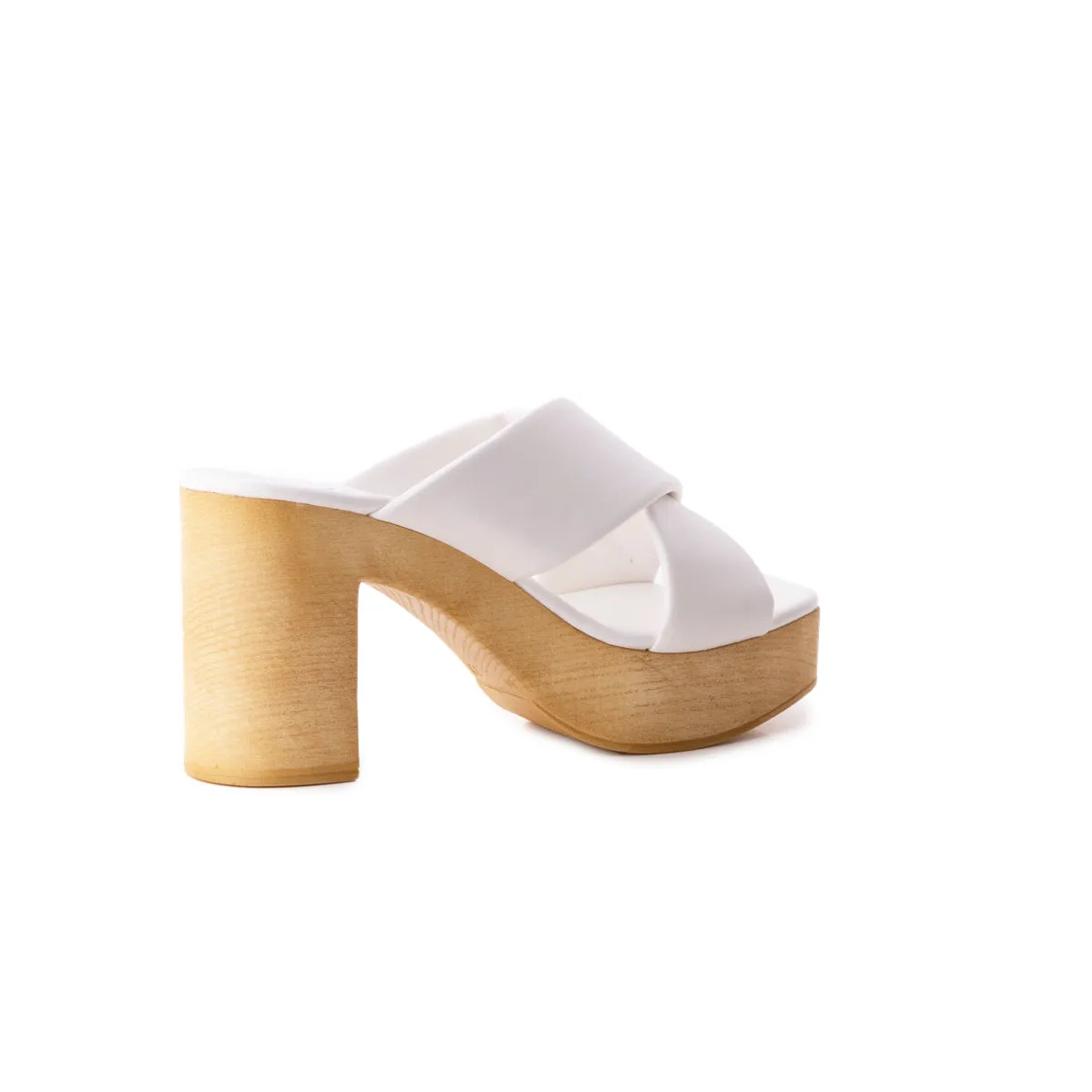 Elodie Cuir Blanc