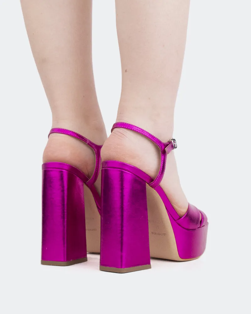 Ambassade, Métal Fuchsia/Fucshia Métal