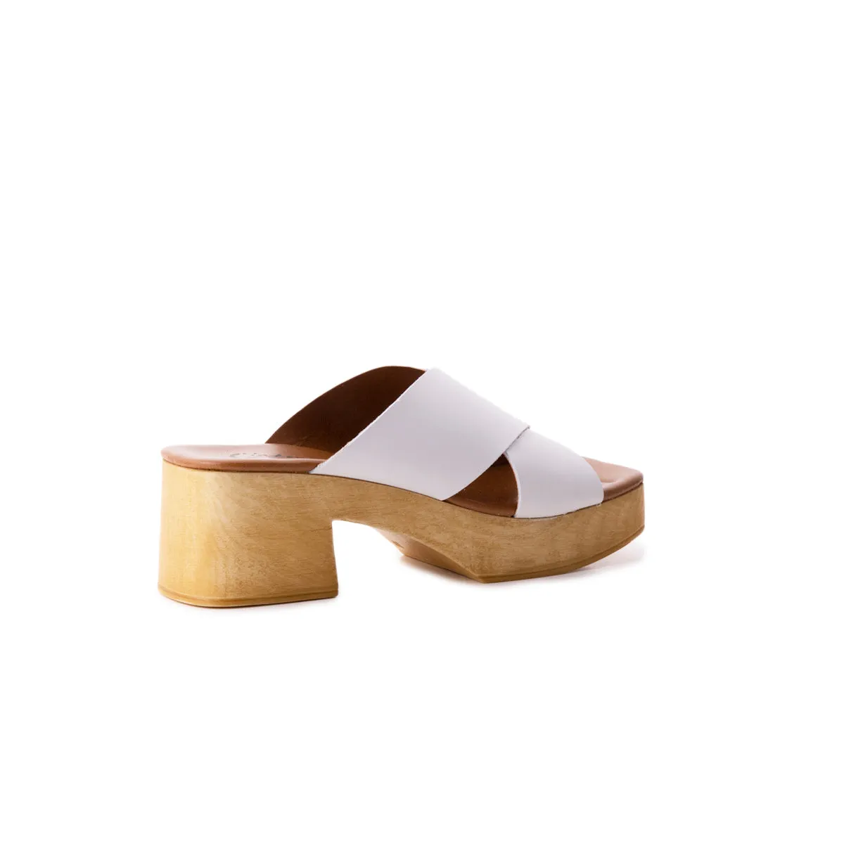 Esmée Cuir Blanc