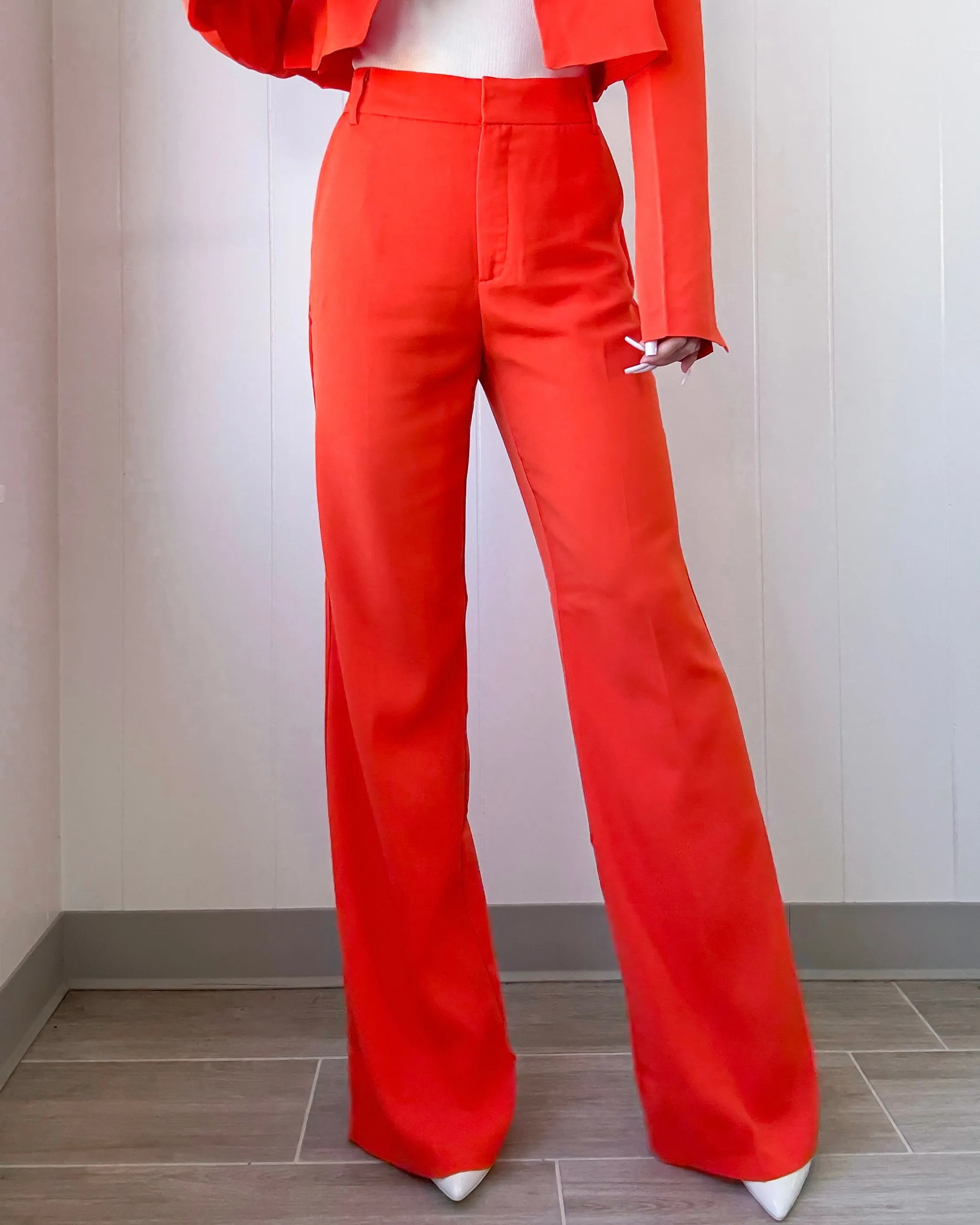 Ensemble de pantalon énergique Executive - Orange