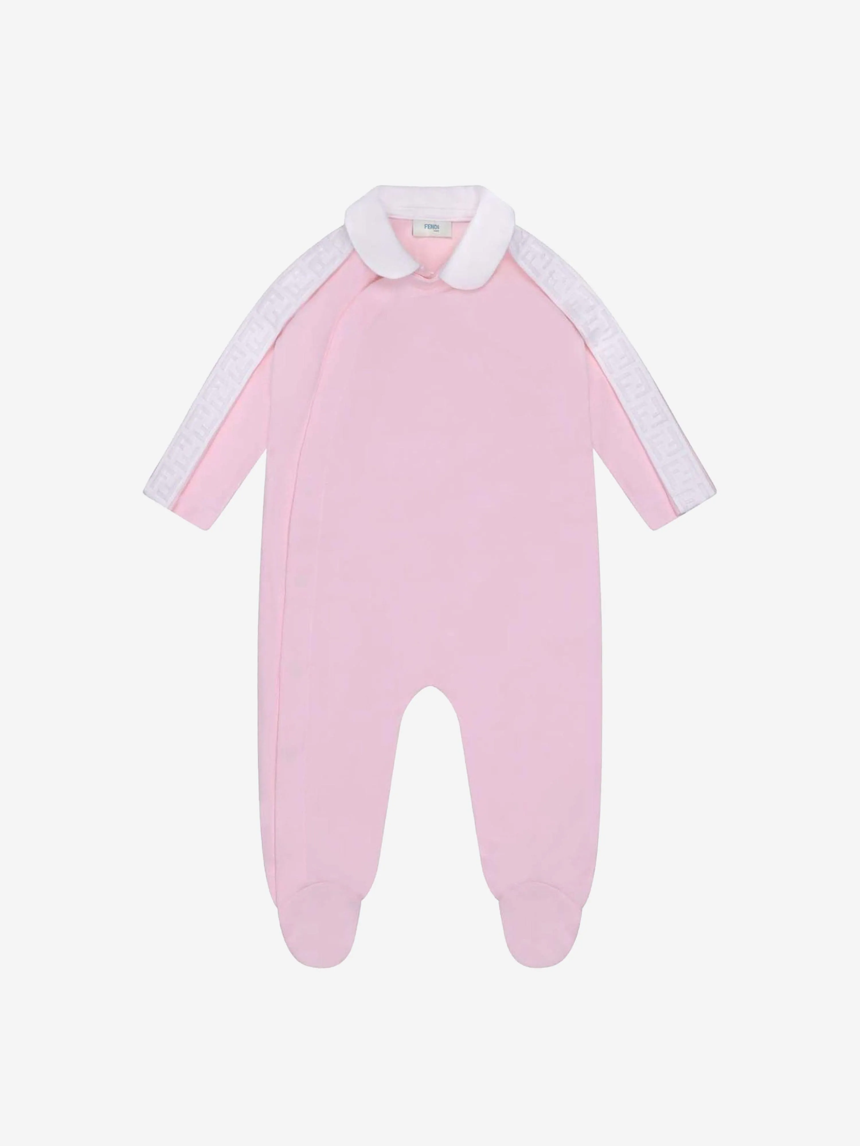 Ensemble Cadeau Body pour Bébé Fille Fendi en Rose