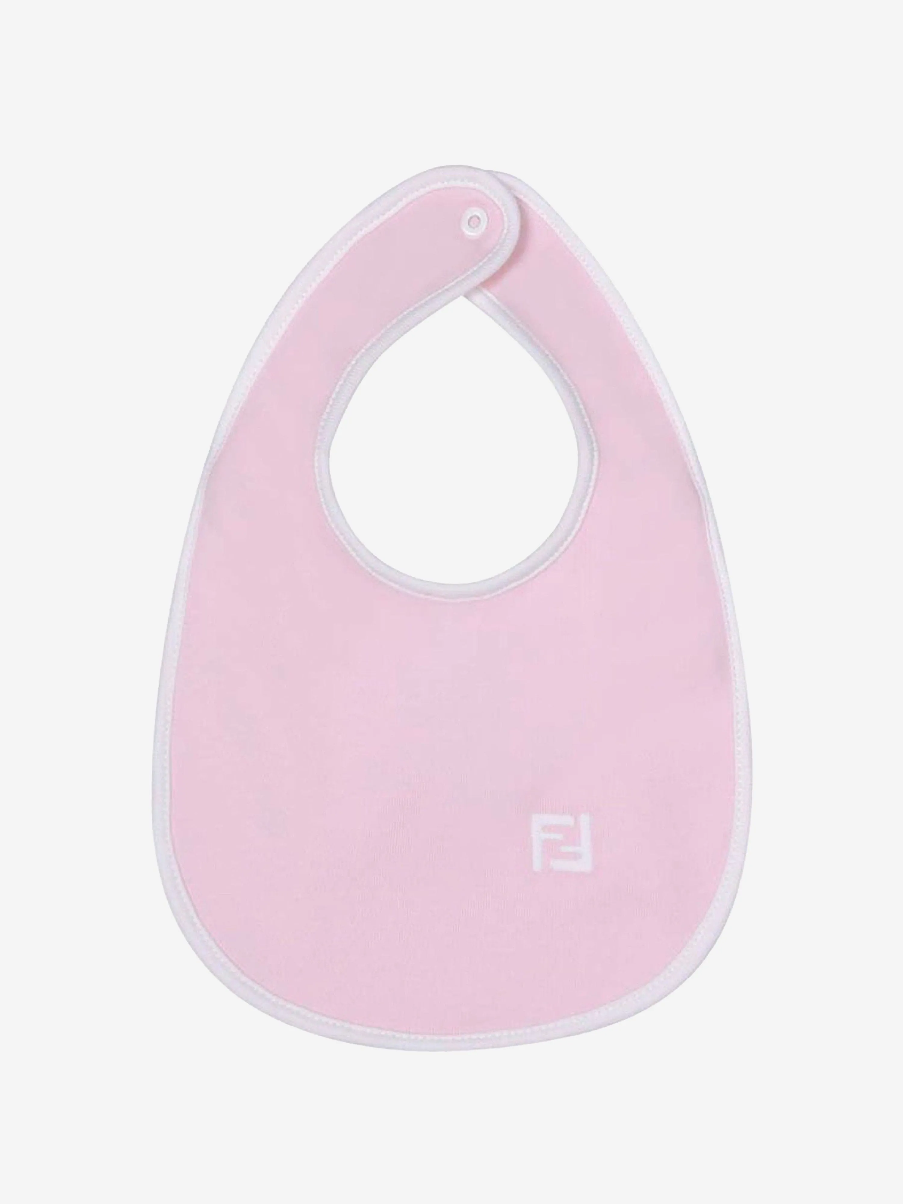 Ensemble Cadeau Body pour Bébé Fille Fendi en Rose