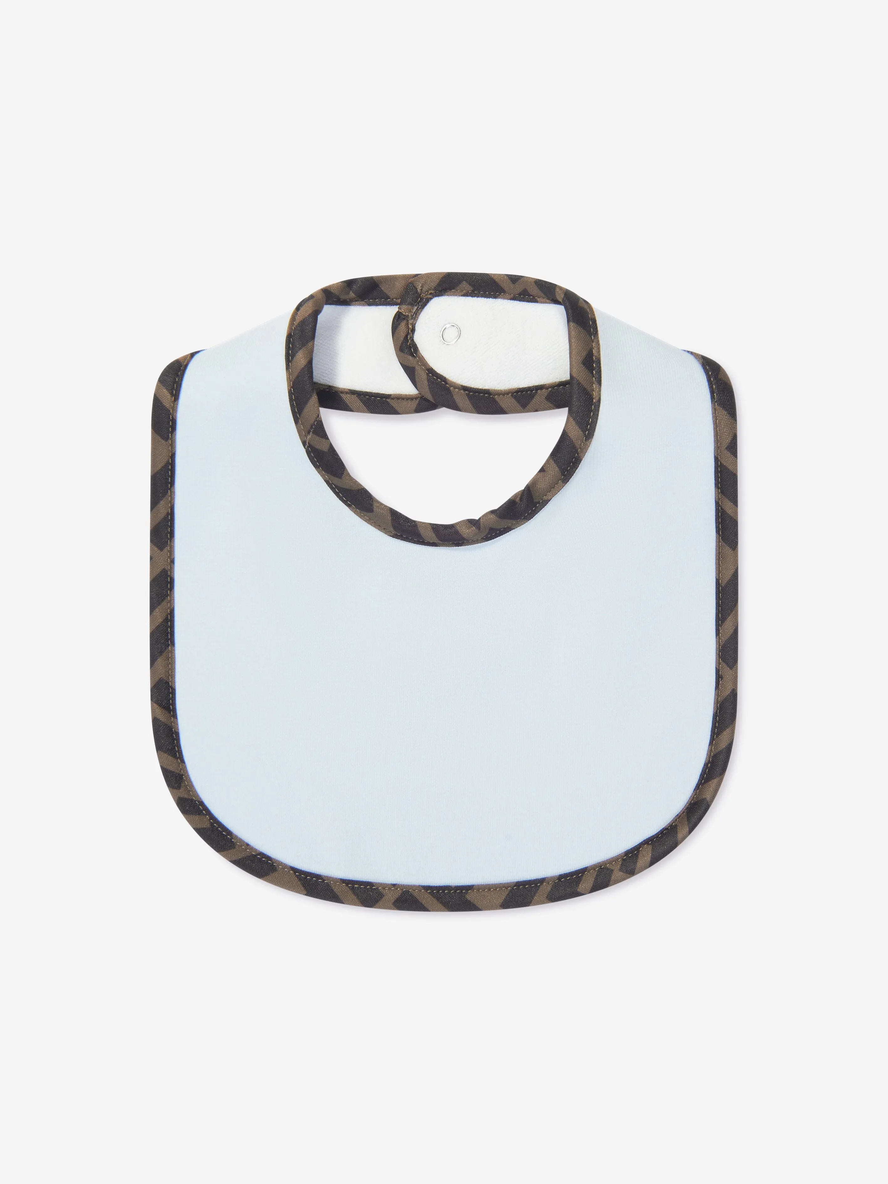 Ensemble Cadeau Body en Coton Fendi pour Bébé Fille (3 Pièces) en Bleu