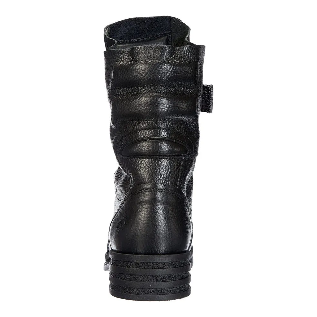Fly London Kiff682Fly Bottines en Cuir pour Femme à Boucle à la Cheville