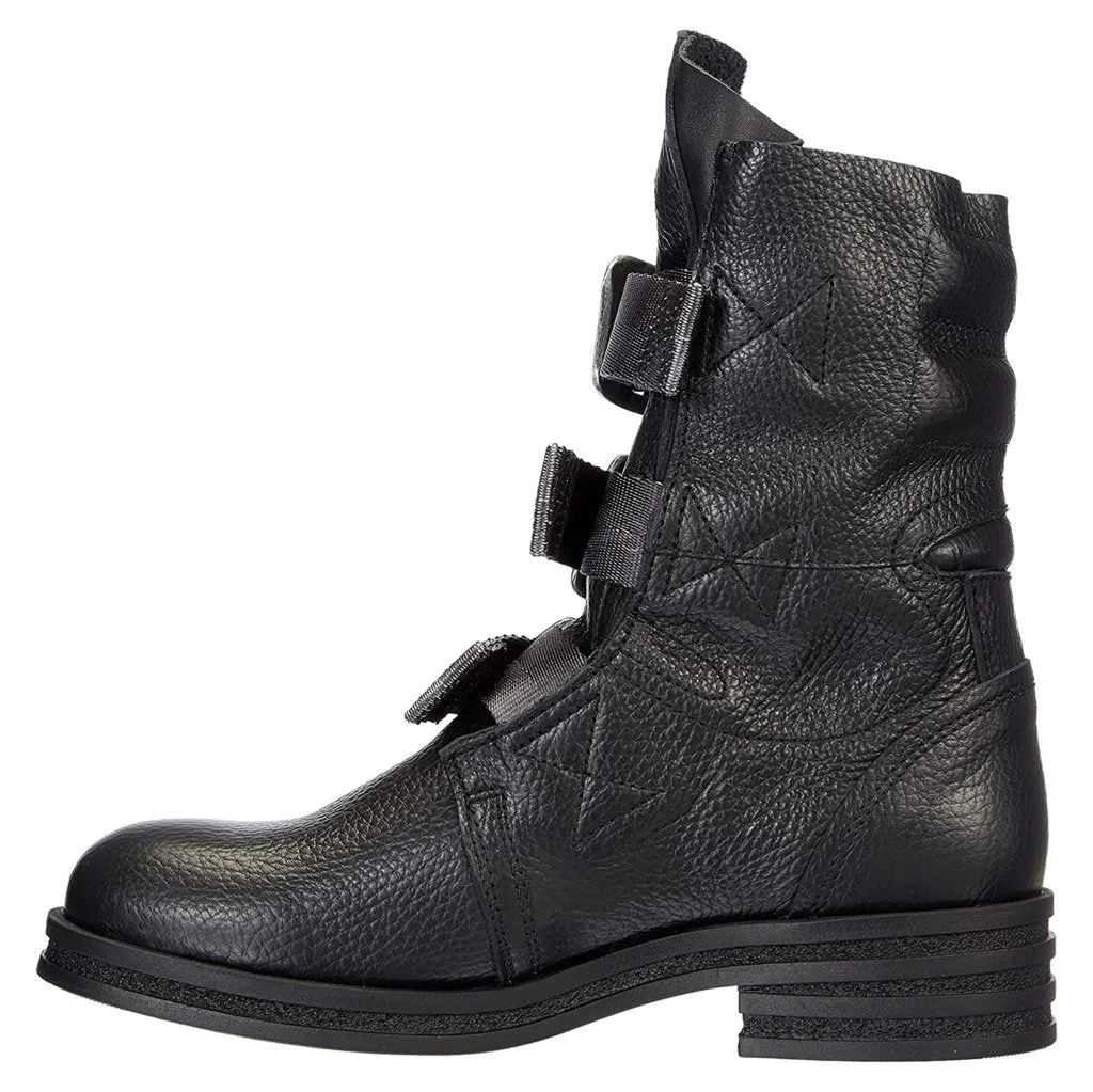 Fly London Kiff682Fly Bottines en Cuir pour Femme à Boucle à la Cheville