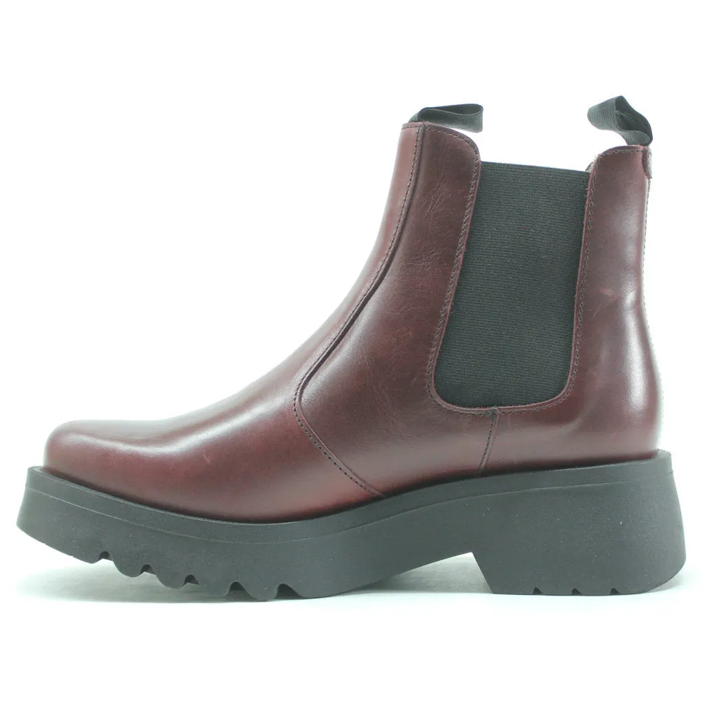 Fly London Medi789Fly Bottines Chelsea en Cuir Rug pour Femmes