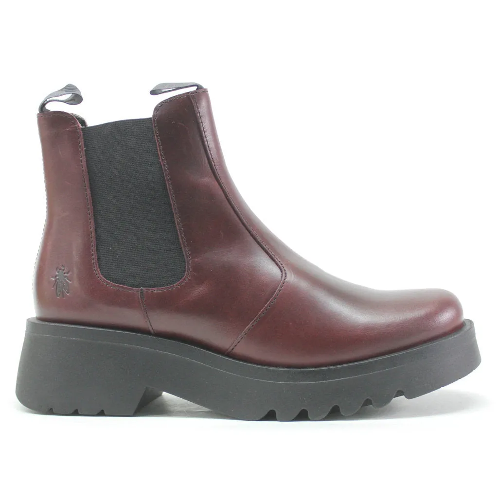 Fly London Medi789Fly Bottines Chelsea en Cuir Rug pour Femmes