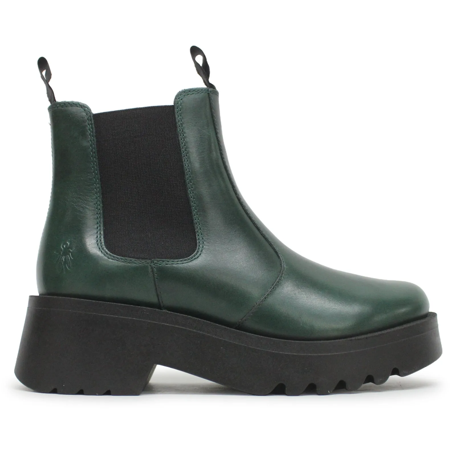 Fly London Medi789Fly Bottines Chelsea en Cuir Rug pour Femmes