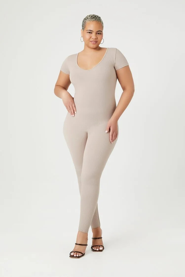 Forever 21 Plus Combinaison Femme Cintrée à Col en V Goat Forever 21