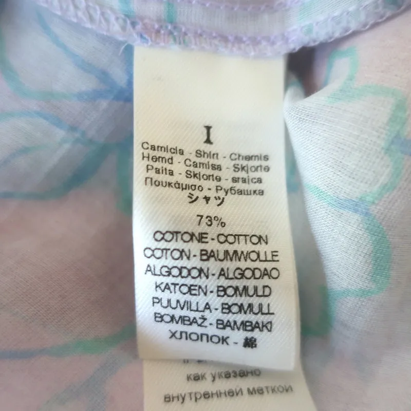 Forte Forte Chemise Rose Clair Mojito Imprimé Florale Taille 1 Haut à Manches Longues NEUF