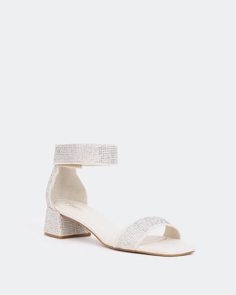 Garcelle, Suède Blanc Cassé Off White