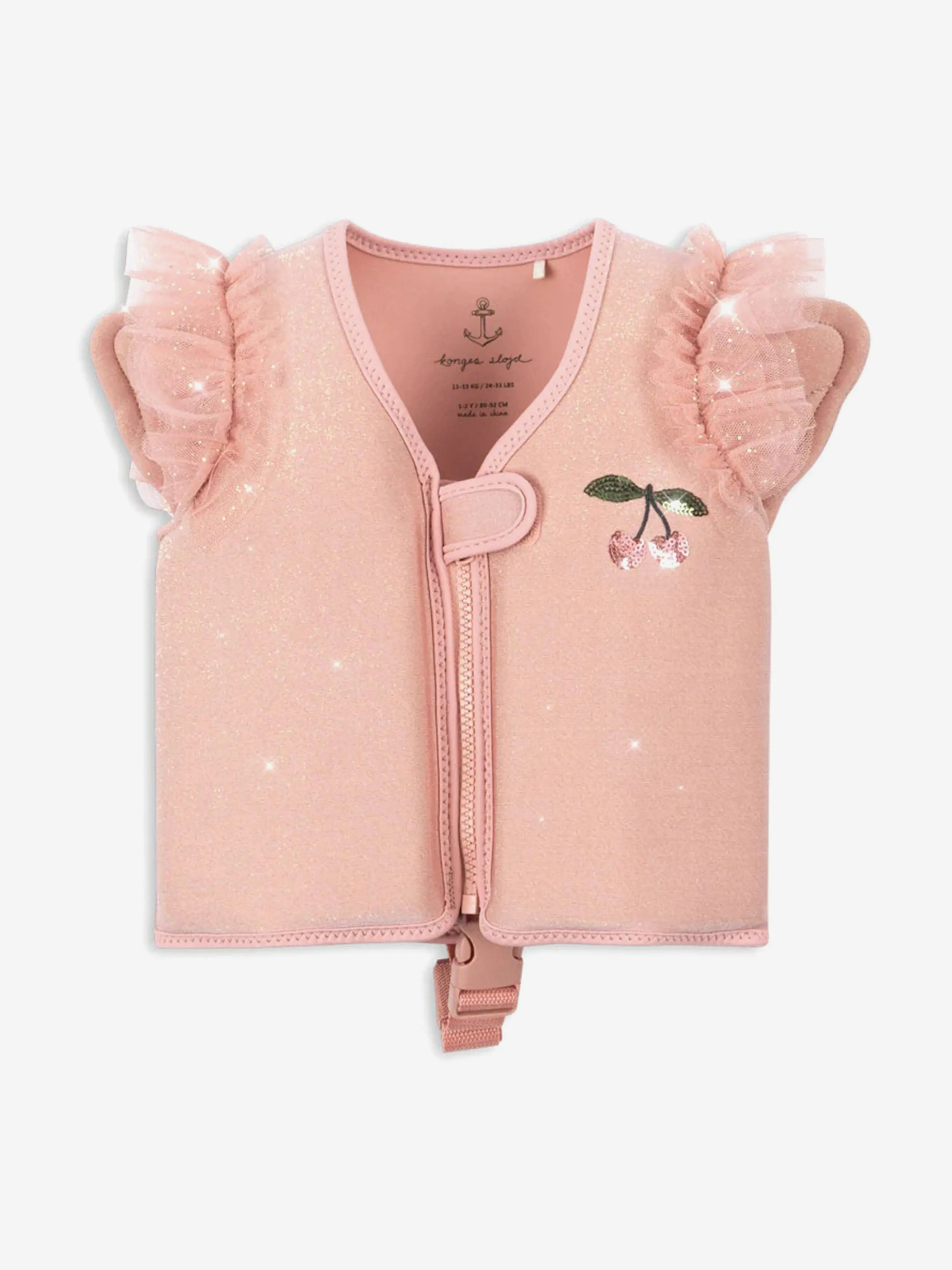Gilet de natation Piper pour filles en rose