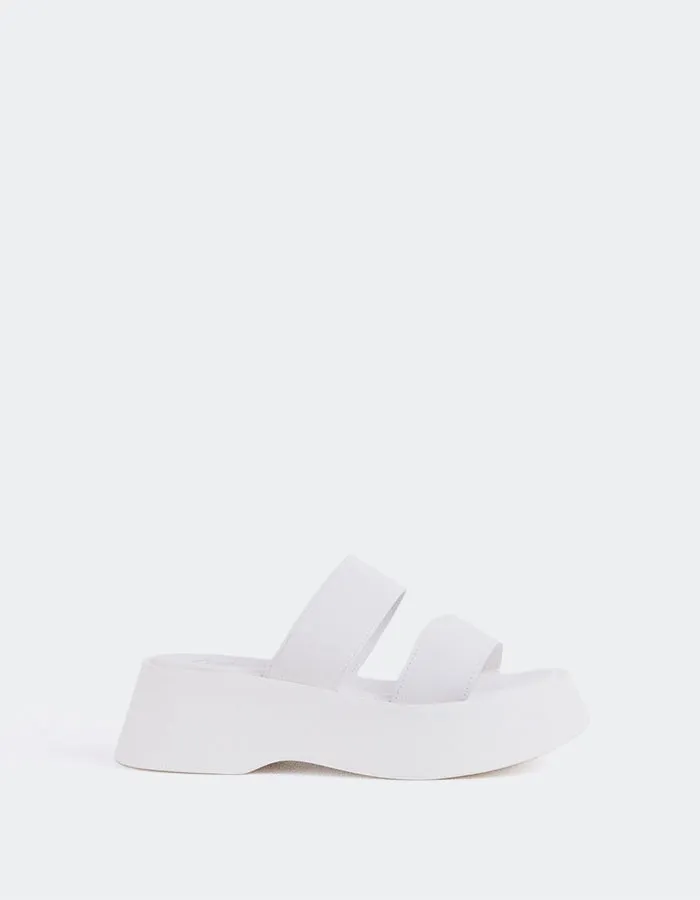 Heureux Cuir Blanc