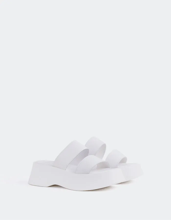 Heureux Cuir Blanc