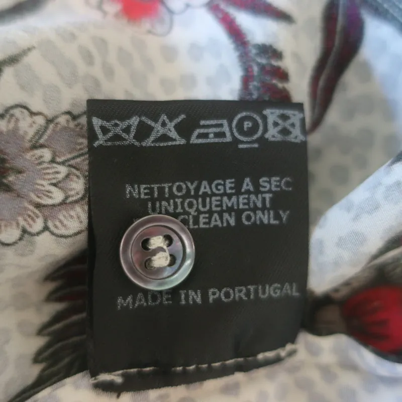 Isabel Marant Blouse à Col Noué Imprimé Floral en Soie Élasticisée Taille 40 à Manches Longues
