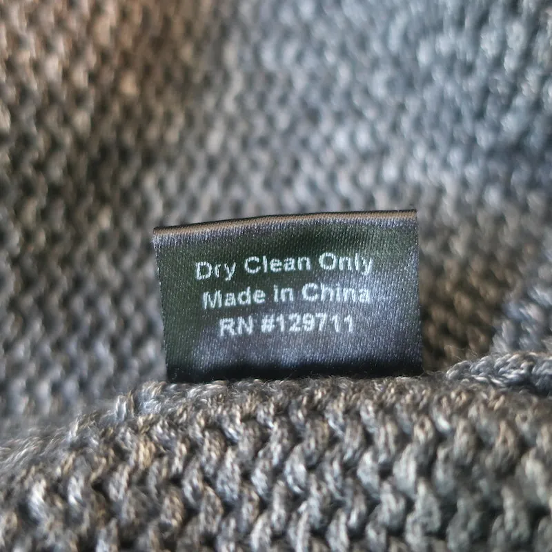 Jenni Kayne Haut débardeur en tricot gris foncé Taille Très Petite