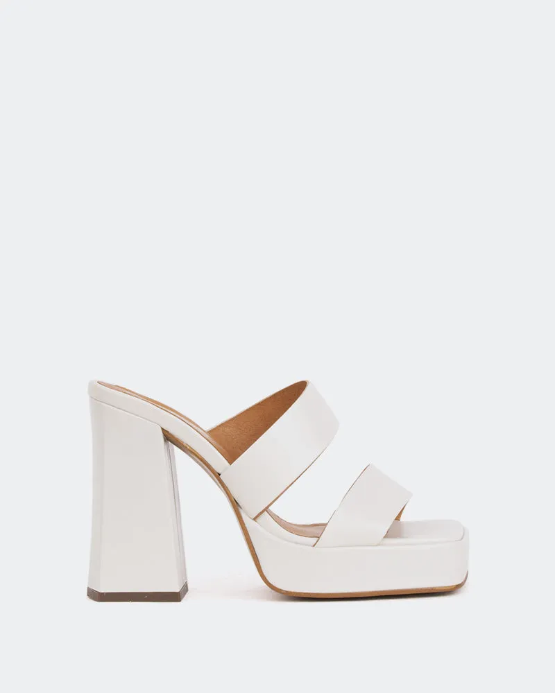 Jinx Cuir Blanc Cassé Off White