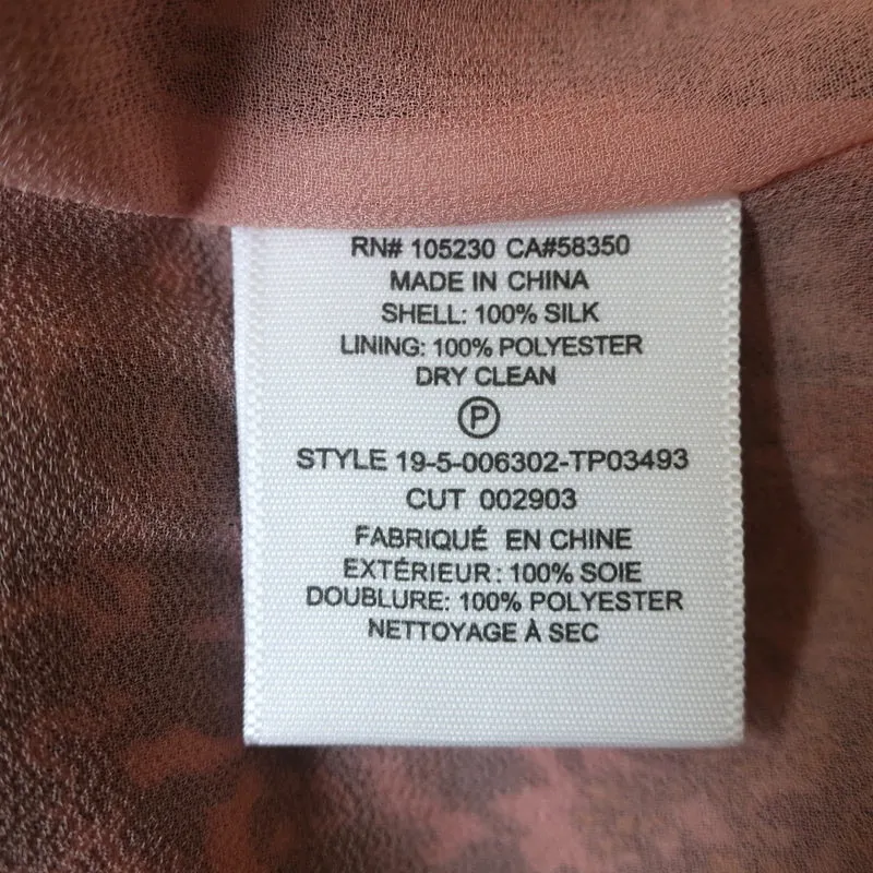 Joie Blouse Baltasar Imprimé Floral Soie Taille Extra Extra Small Haut à Manches Longues