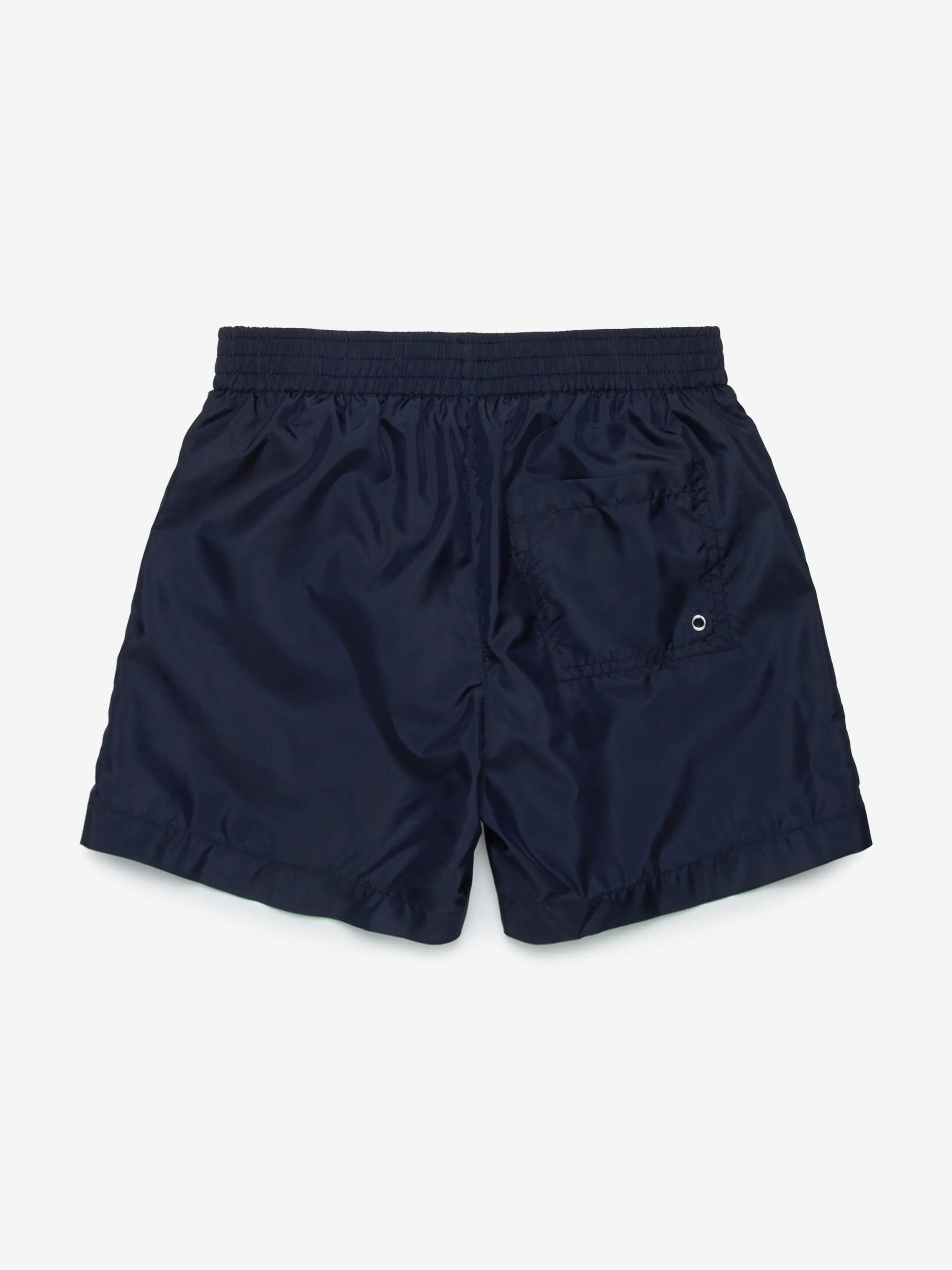Short de bain pour enfants avec logo en marine