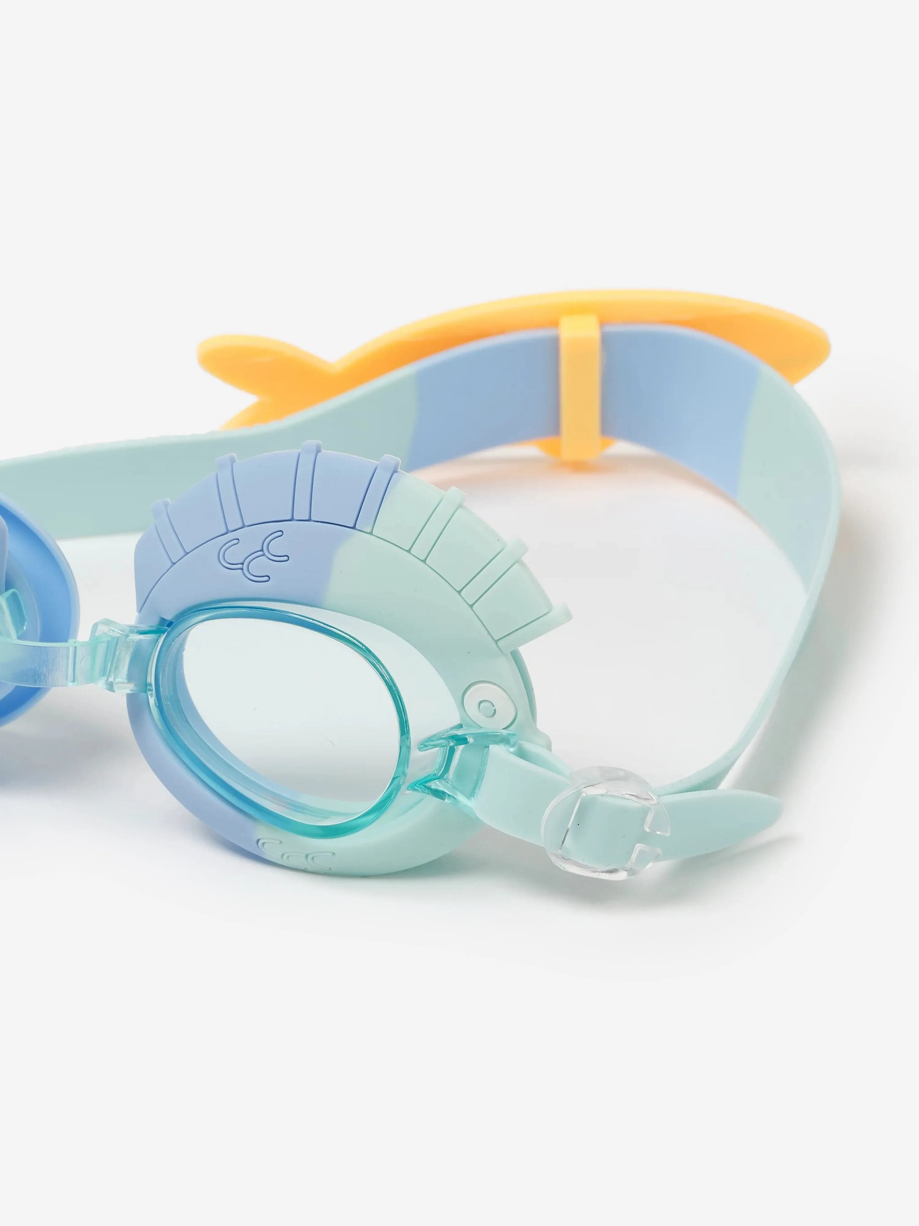 Lunettes de natation pour enfants Finn le poisson en bleu (16cm)