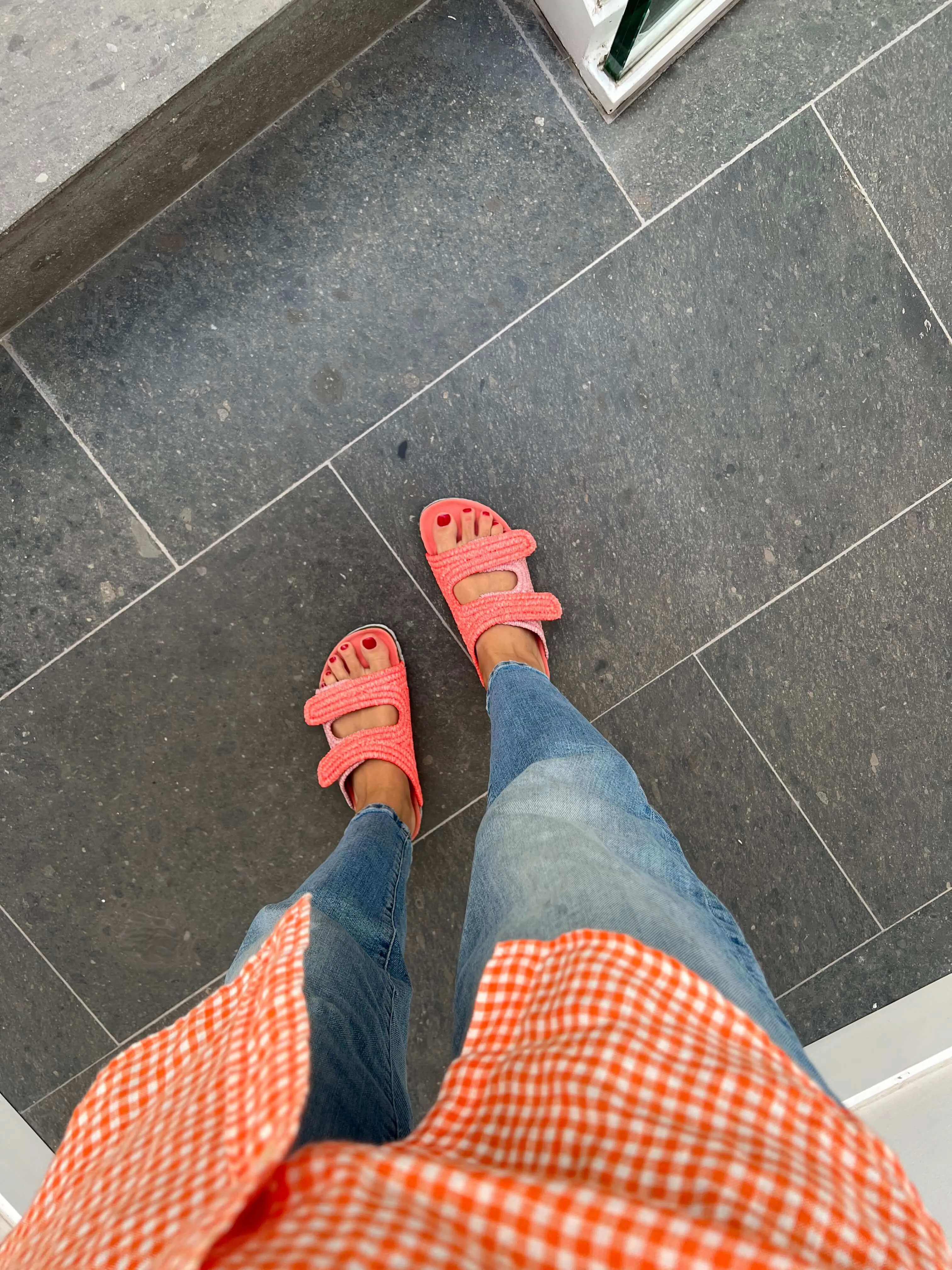 Sandales Rafia La Vera Vegan | Rose