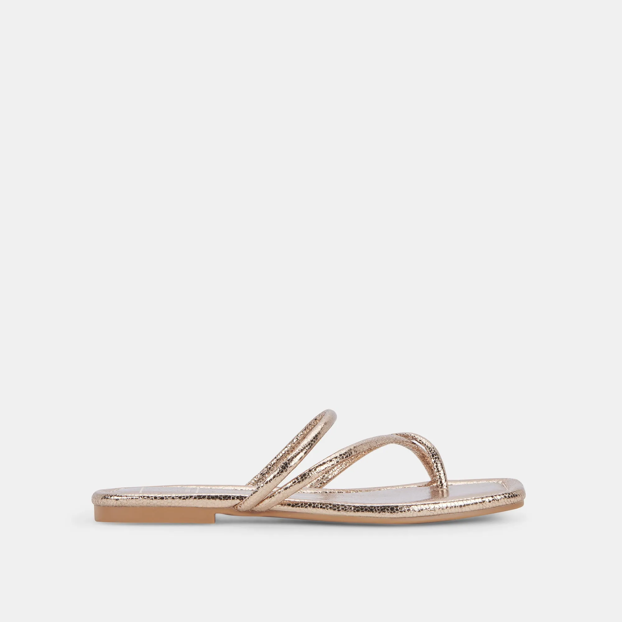 SANDALES LEANNA DORÉ FONCÉ CRAQUELÉ STELLA