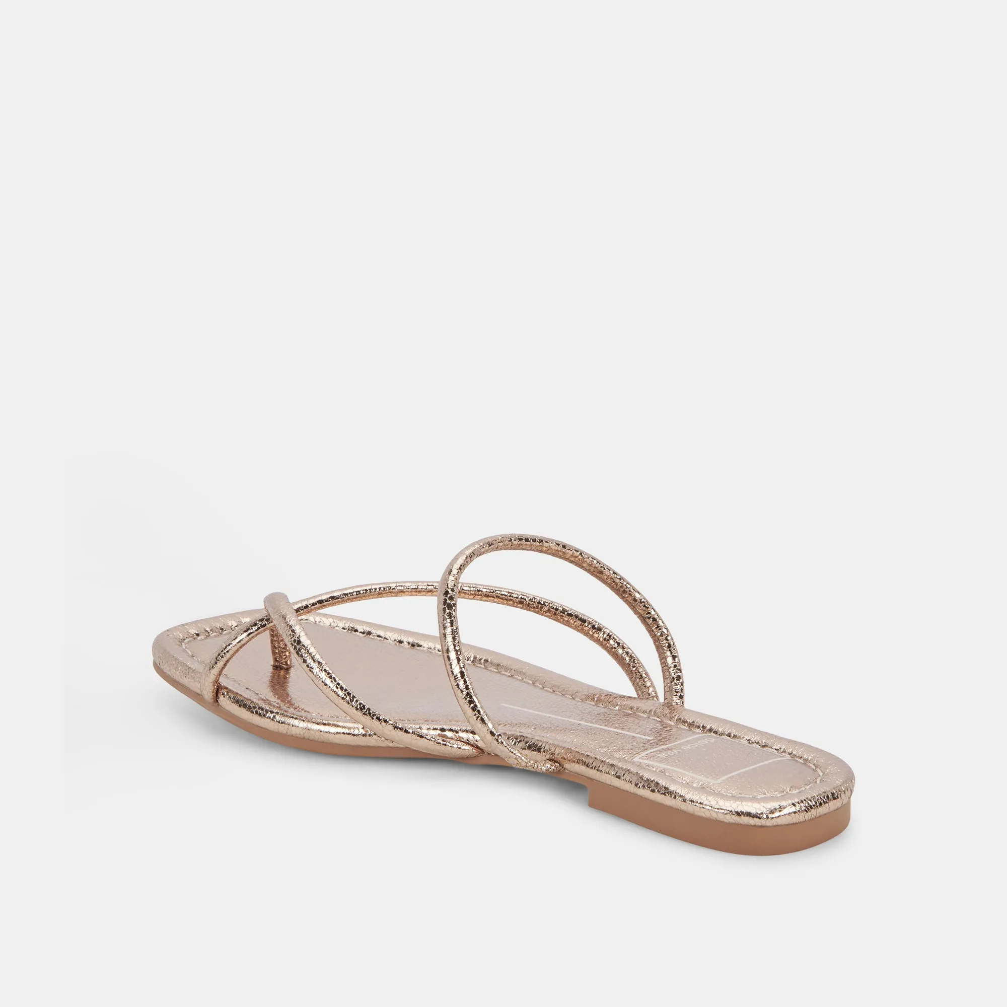 SANDALES LEANNA DORÉ FONCÉ CRAQUELÉ STELLA