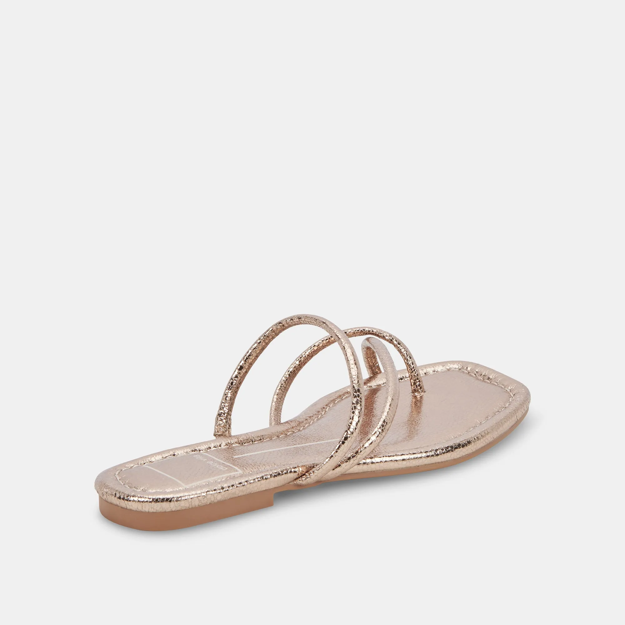SANDALES LEANNA DORÉ FONCÉ CRAQUELÉ STELLA