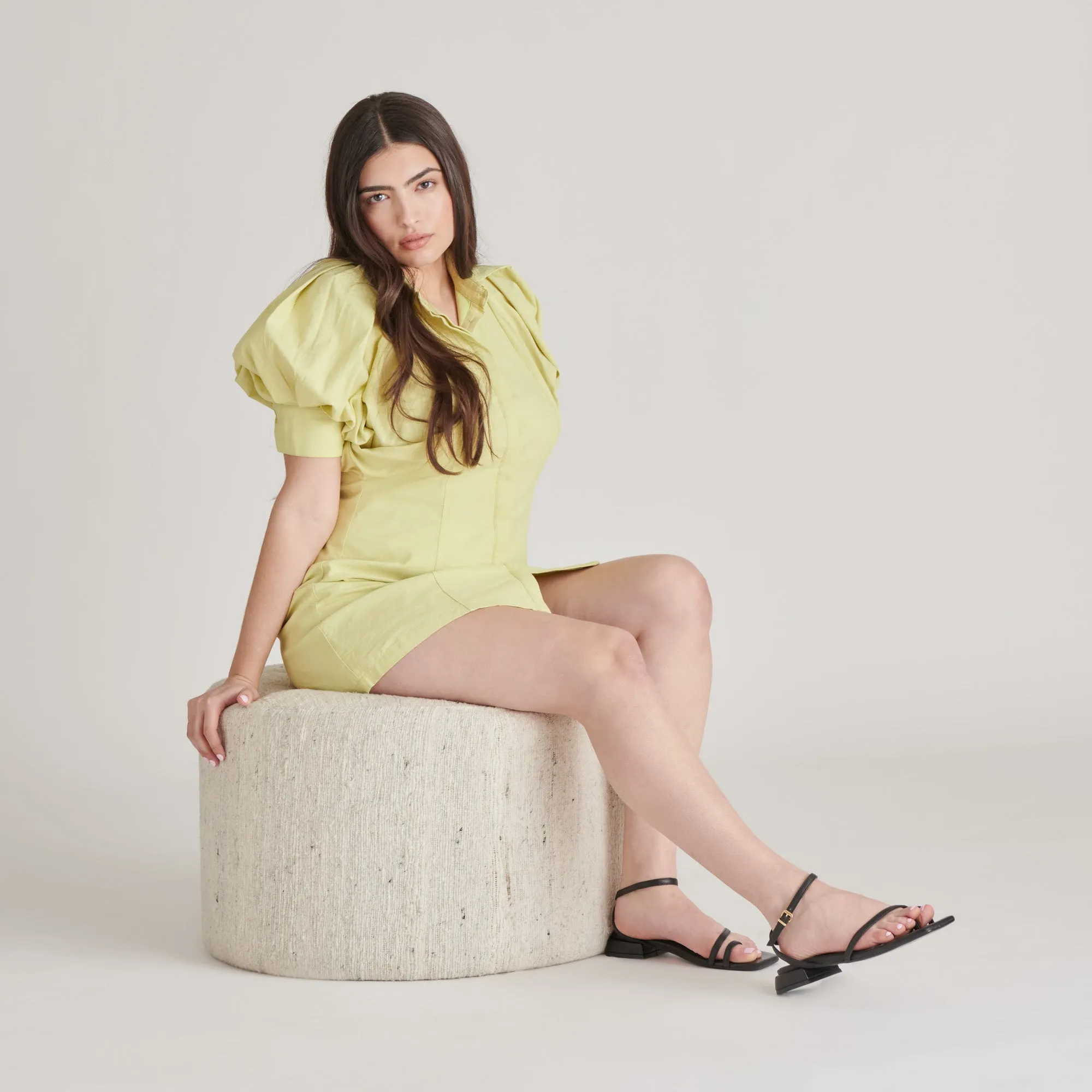 LEXI SANDALES EN CUIR NOIR