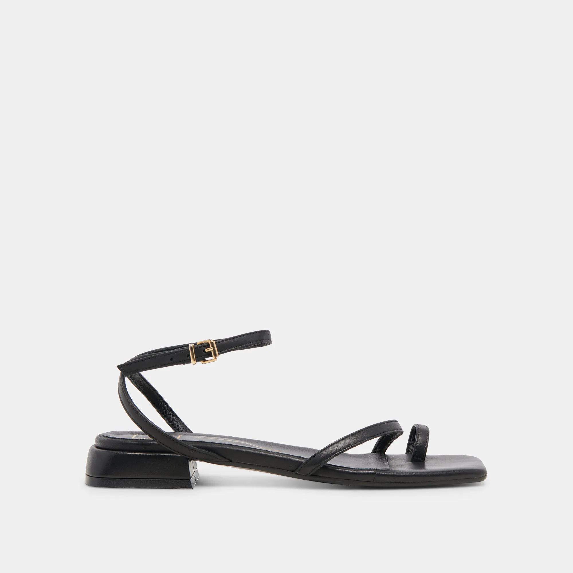 LEXI SANDALES EN CUIR NOIR