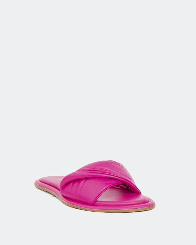 Ligia Fucshia en Cuir